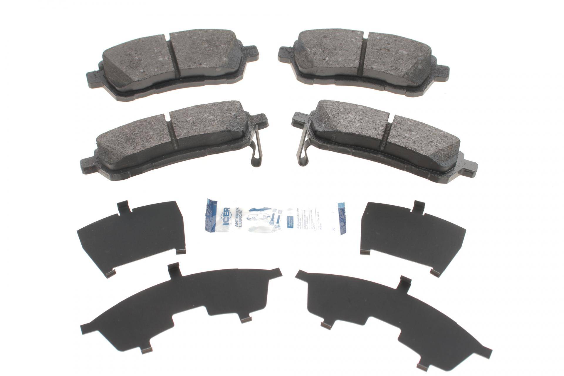 Колодки гальмівні (передні) Mazda 2 III 07-15/Subaru Justy 07-/Suzuki Swift 10-