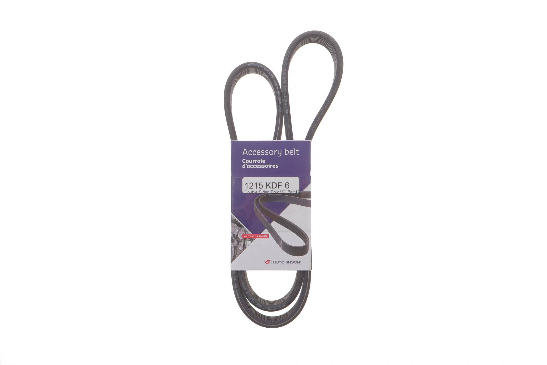 Ремінь генератора VW T5 1.9TDI/VW Caddy 1.9/2.0TDI (6DPK1215)