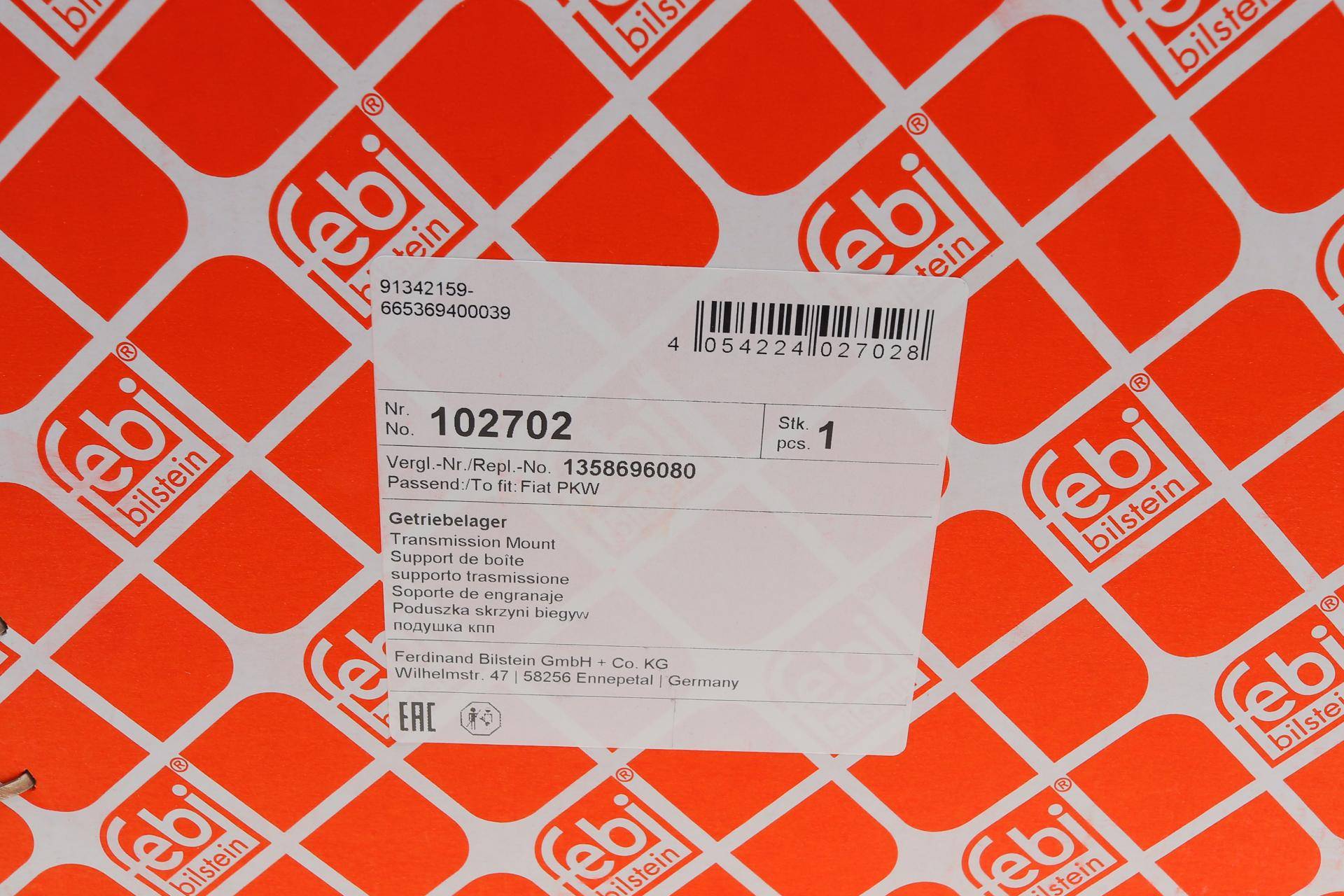 Подушка двигуна (L) Fiat Ducato 3.0 D 09-