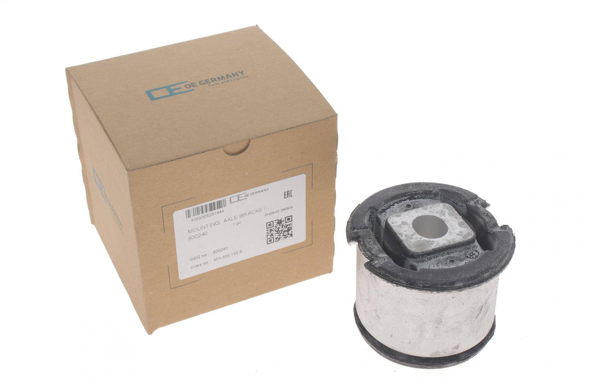 Сайлентблок балки (задньої/спереду) Audi A6 05-11, (OE Audi)