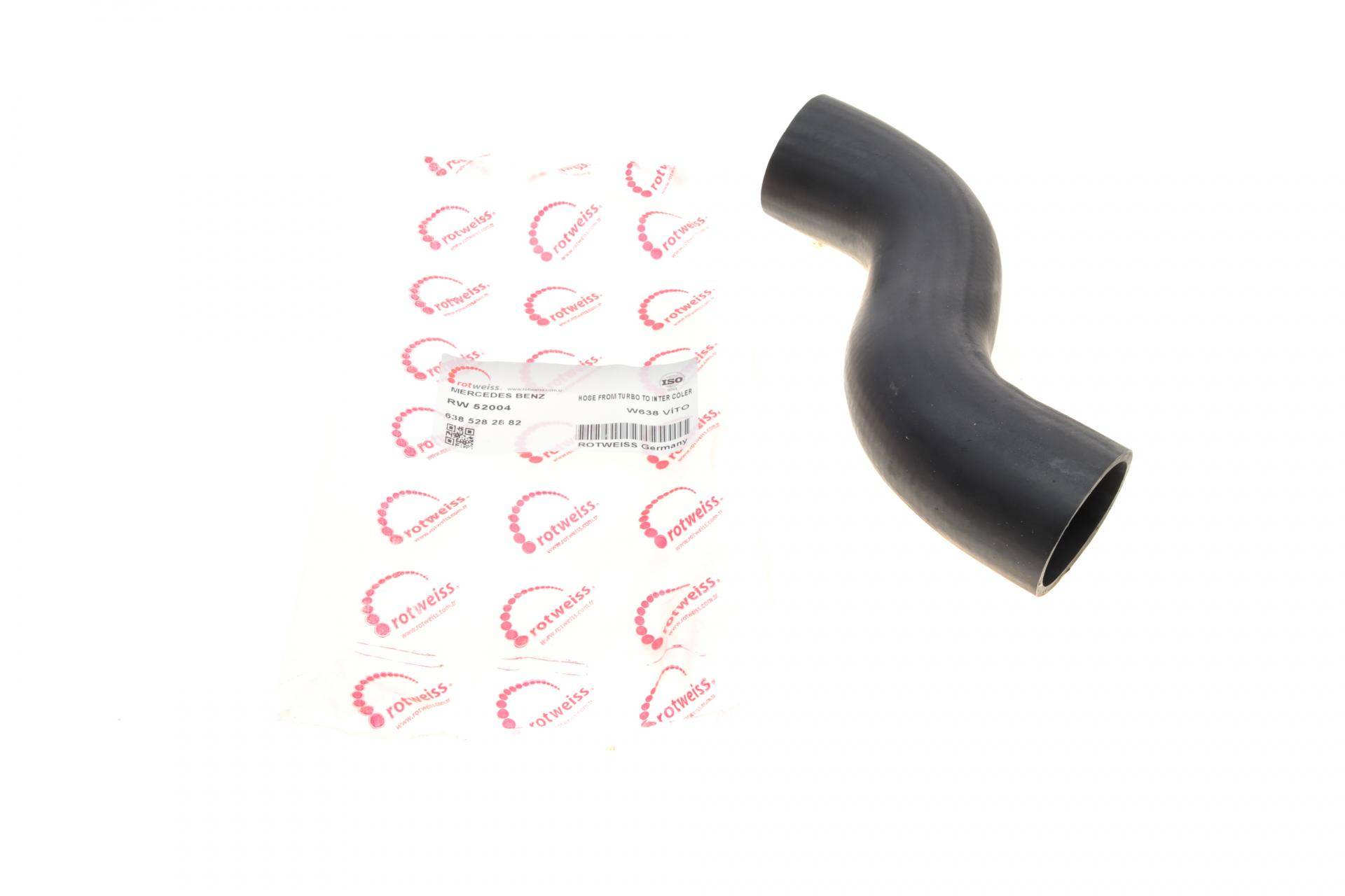 Патрубок інтеркулера (нижній) MB Vito (W638) 2.2CDI 99-03 (OM611)