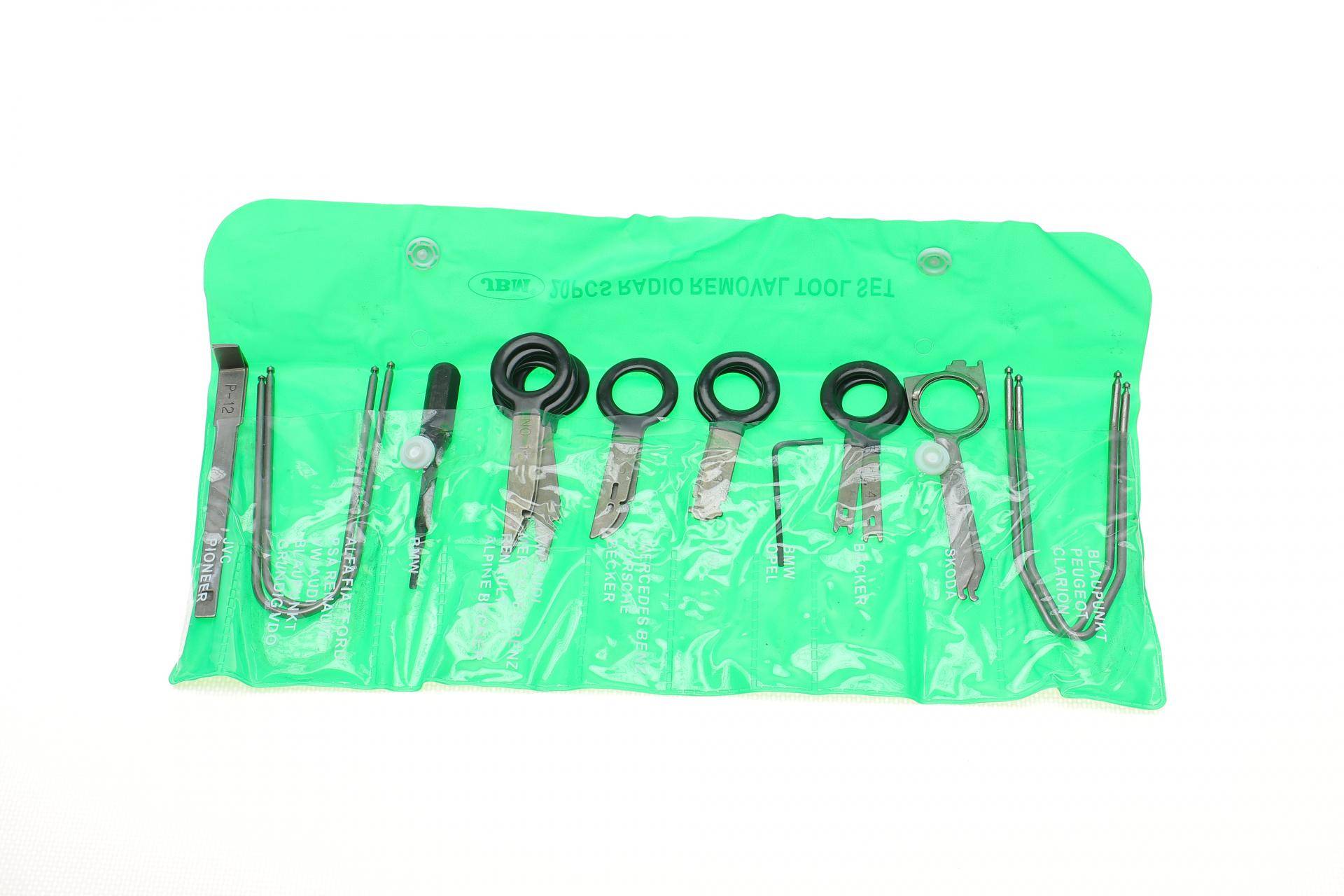 Набір інструментів для зняття магнітол (к-кт 20шт)