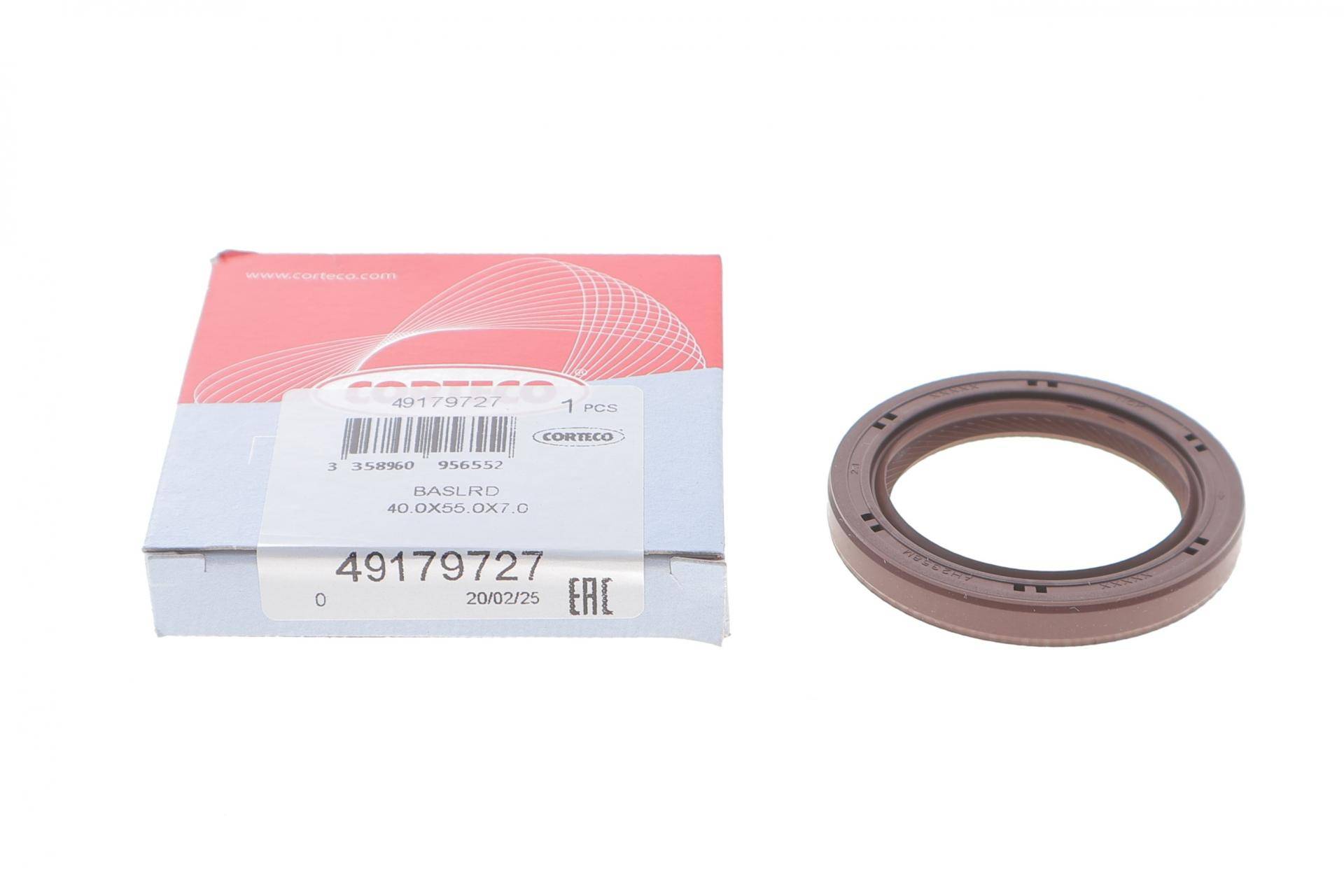 Сальник колінвалу (передній) Honda Insight 00- (40x55x7)