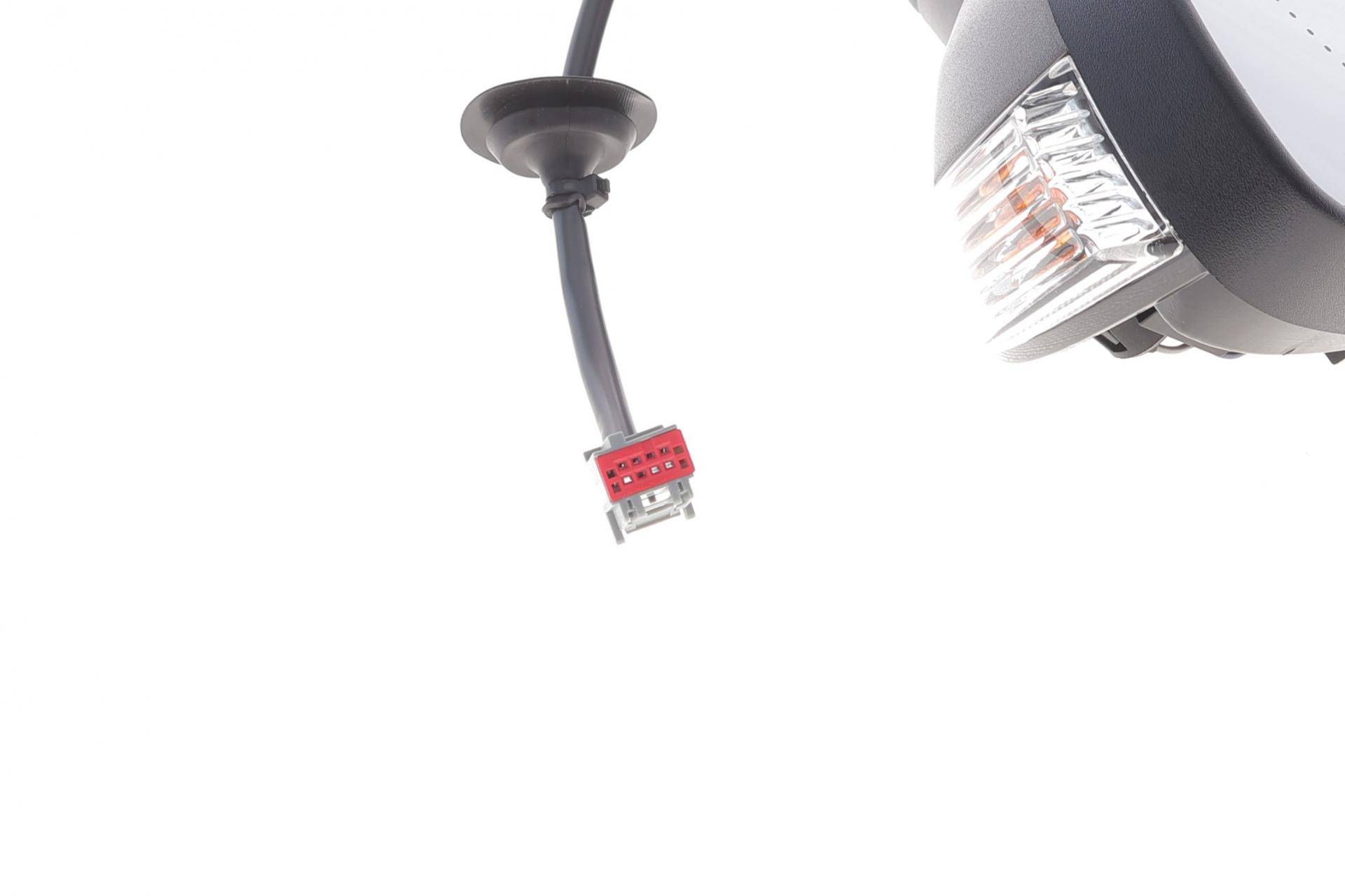 Дзеркало заднього виду (під фарбування) Ford Fiesta 08- (R) (електро/з повор./без підігріву)