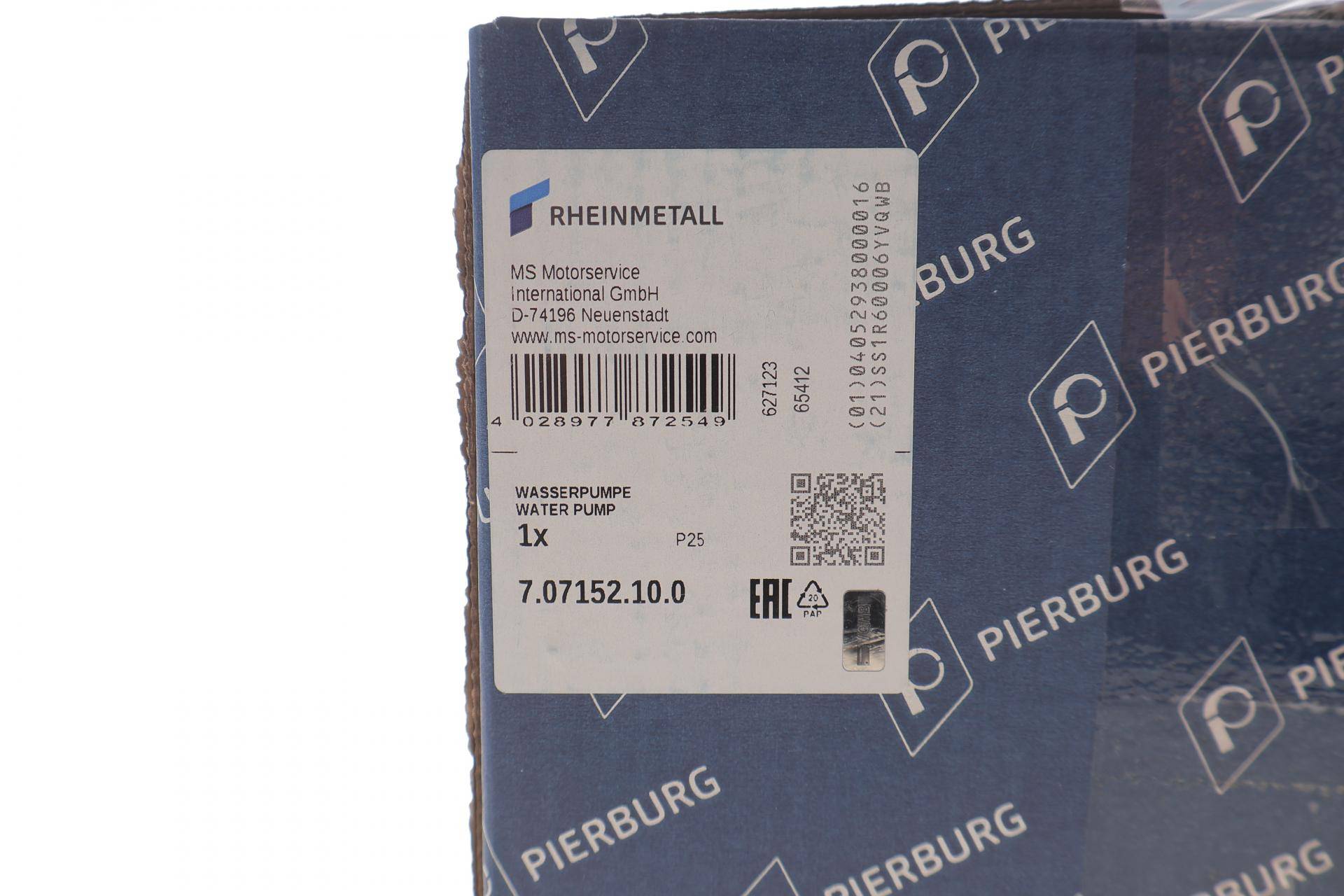 Помпа води VW Caddy IV 1.2/1.4 TSI 15- (з корпусом)