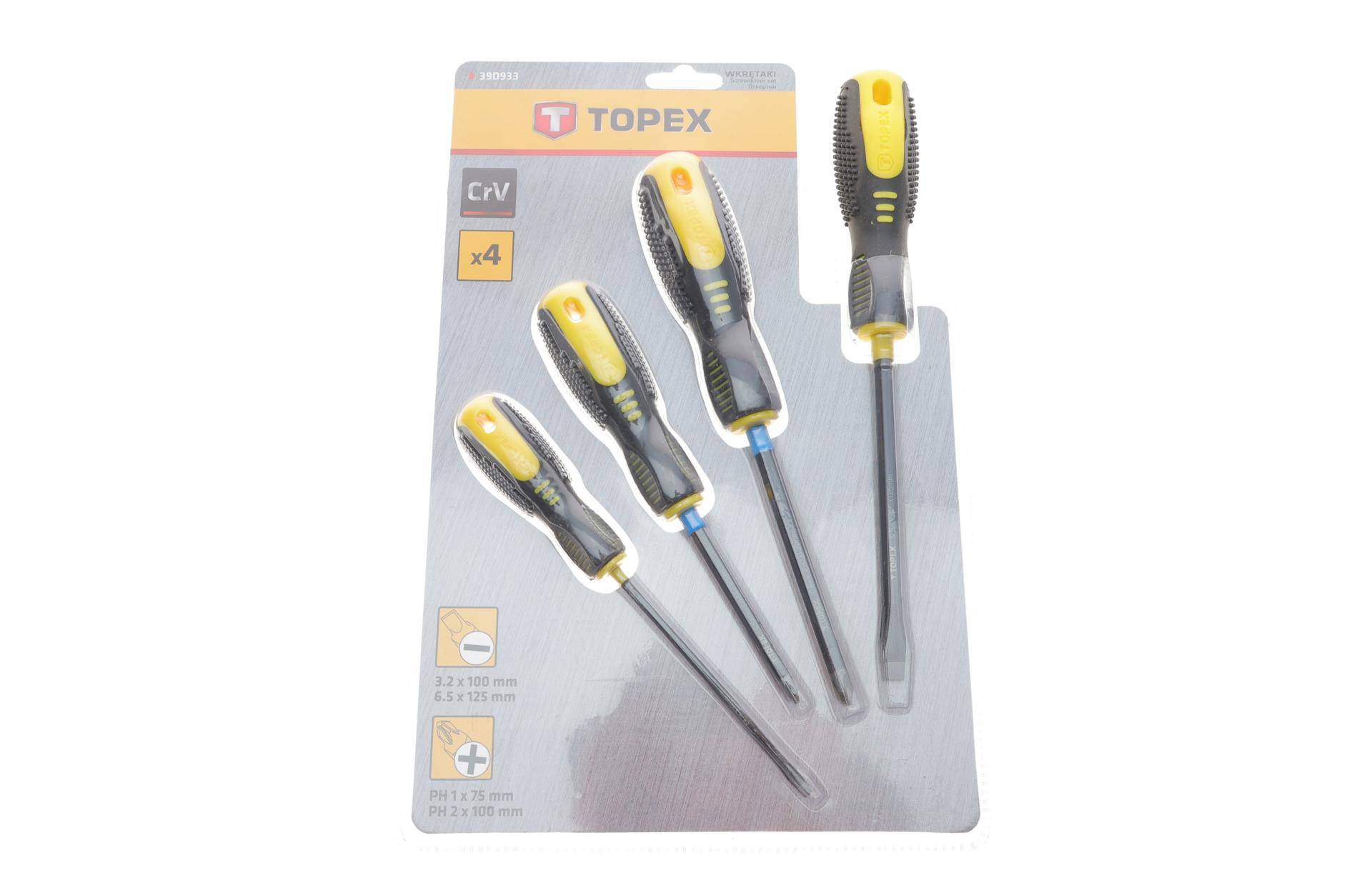 Набір викруток SL, PH 4 од.