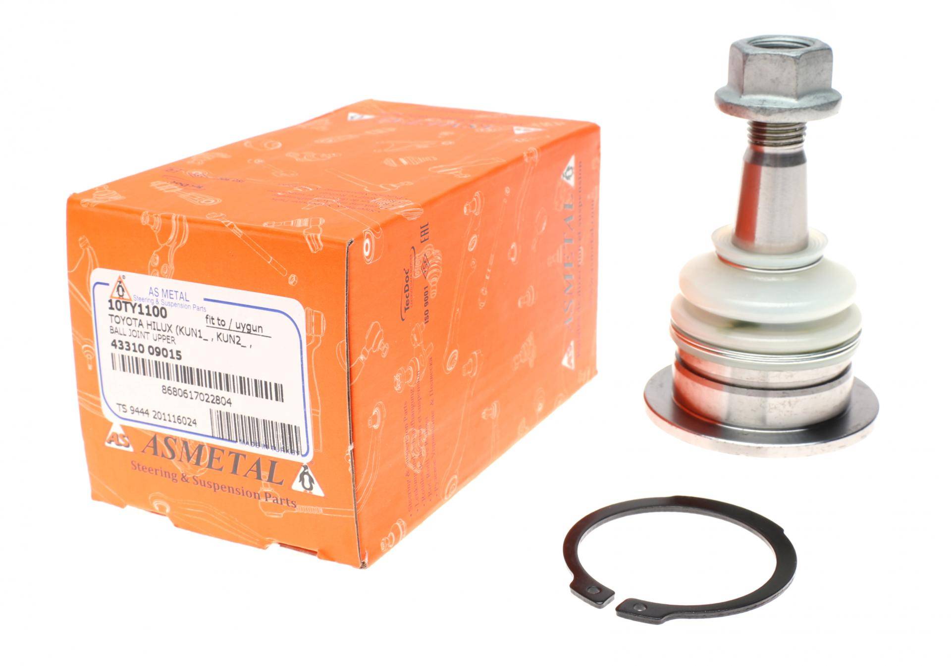 Опора кульова (передня/зверху) Toyota Hilux 05-