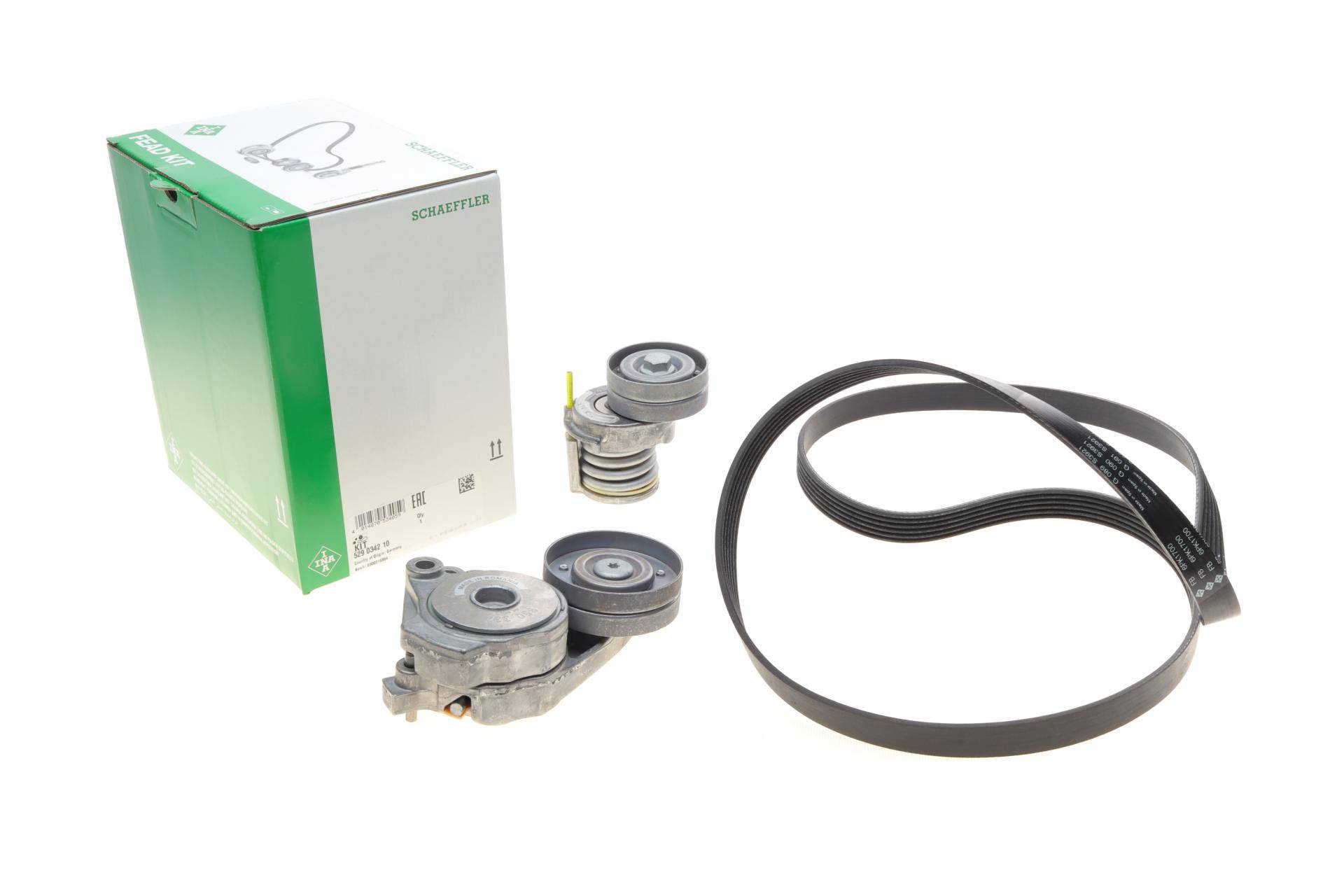 Комплект ременя генератора VW Golf V/VI/Passat 1.4TSI 06-16 (6PK 1700)