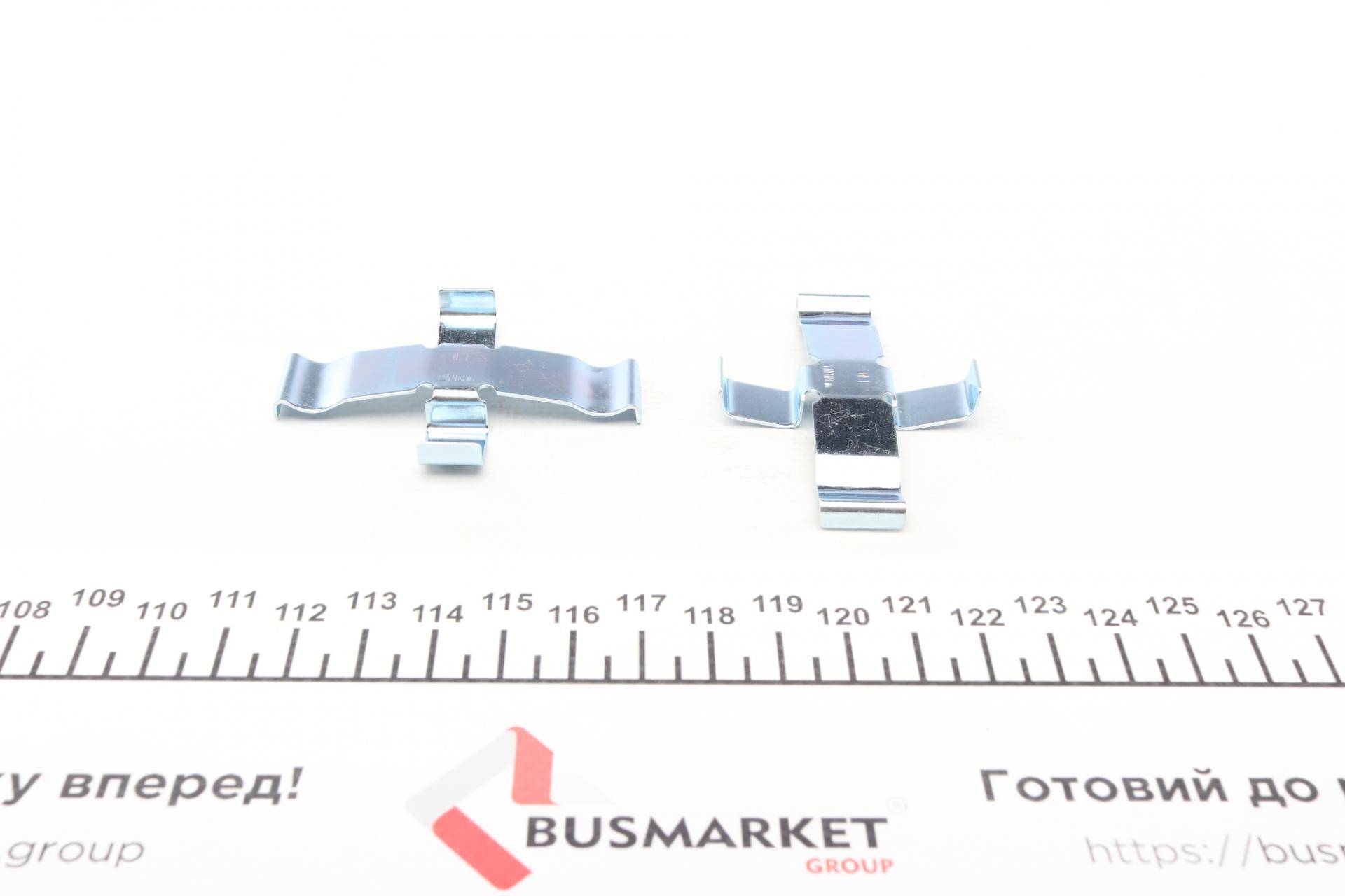 Планка супорта (заднього) прижимна (к-кт) MB E-class (W210) 96-03 (Ate)