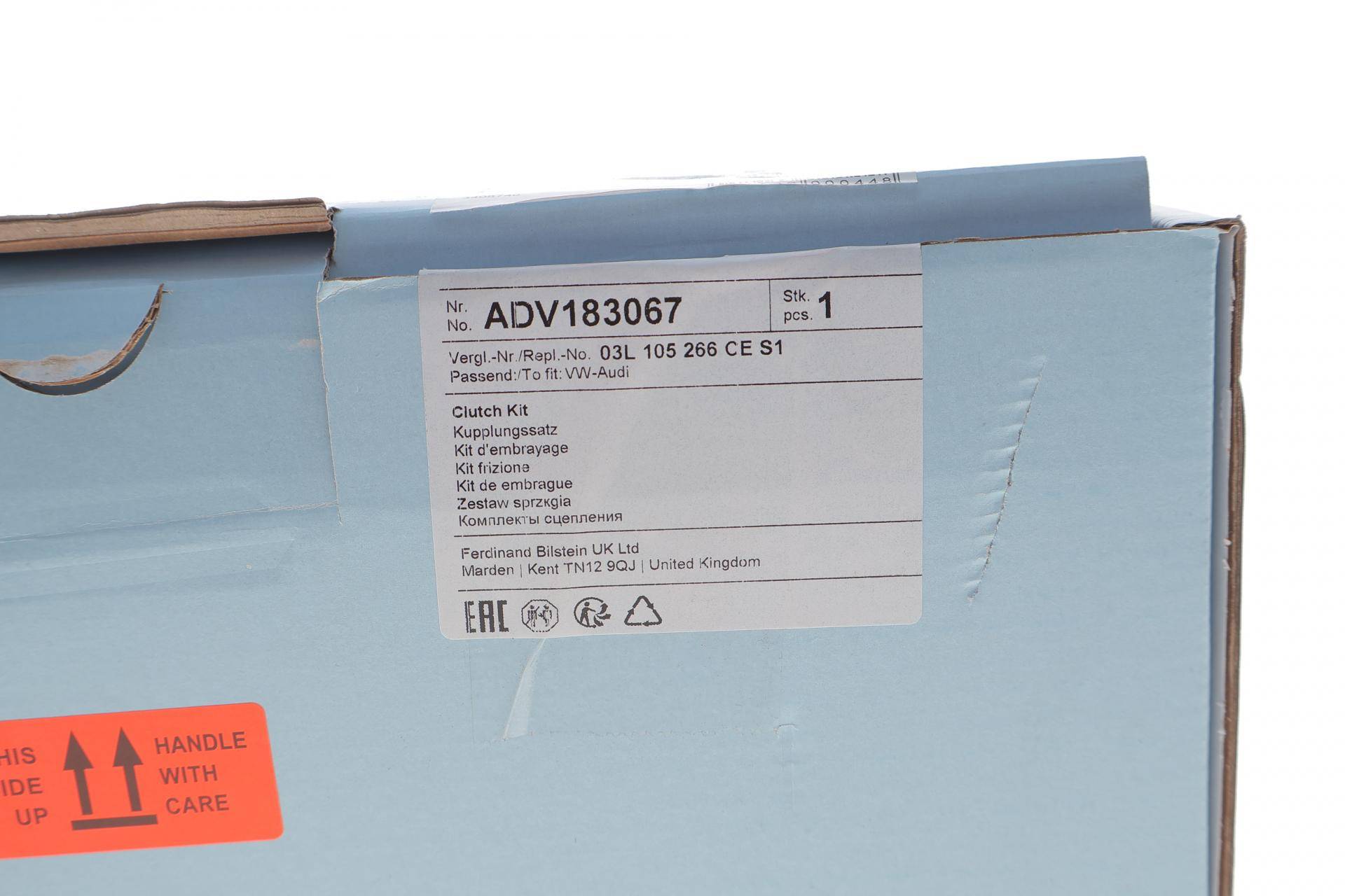 Демпфер + комплект зчеплення VW Golf IV/Skoda Octavia 1.9 TDI 98-05 (d=241mm) z=23