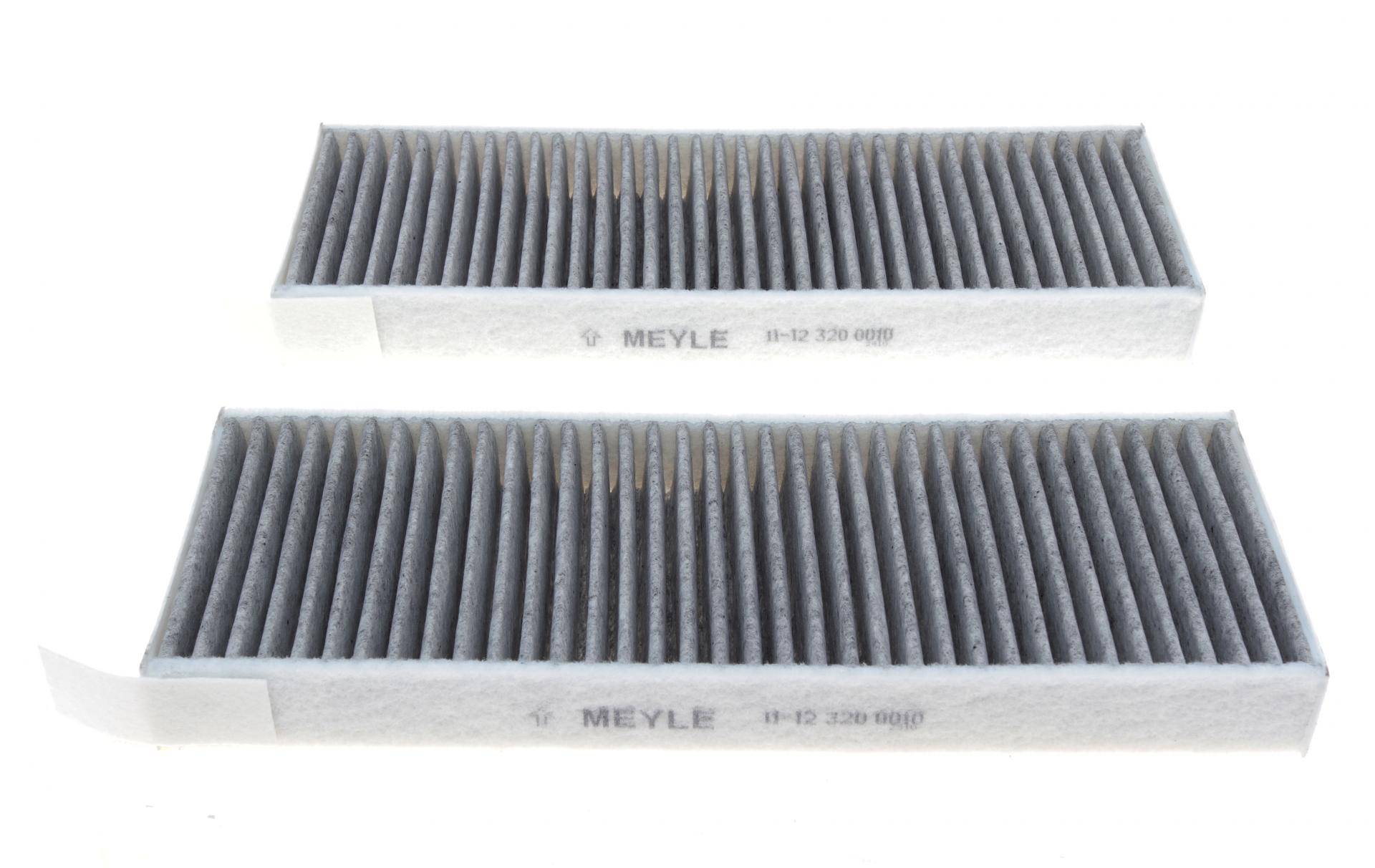 Фільтр салону Citroen Berlingo/Peugeot Partner 08- (к-кт 2шт.) (вугільний)