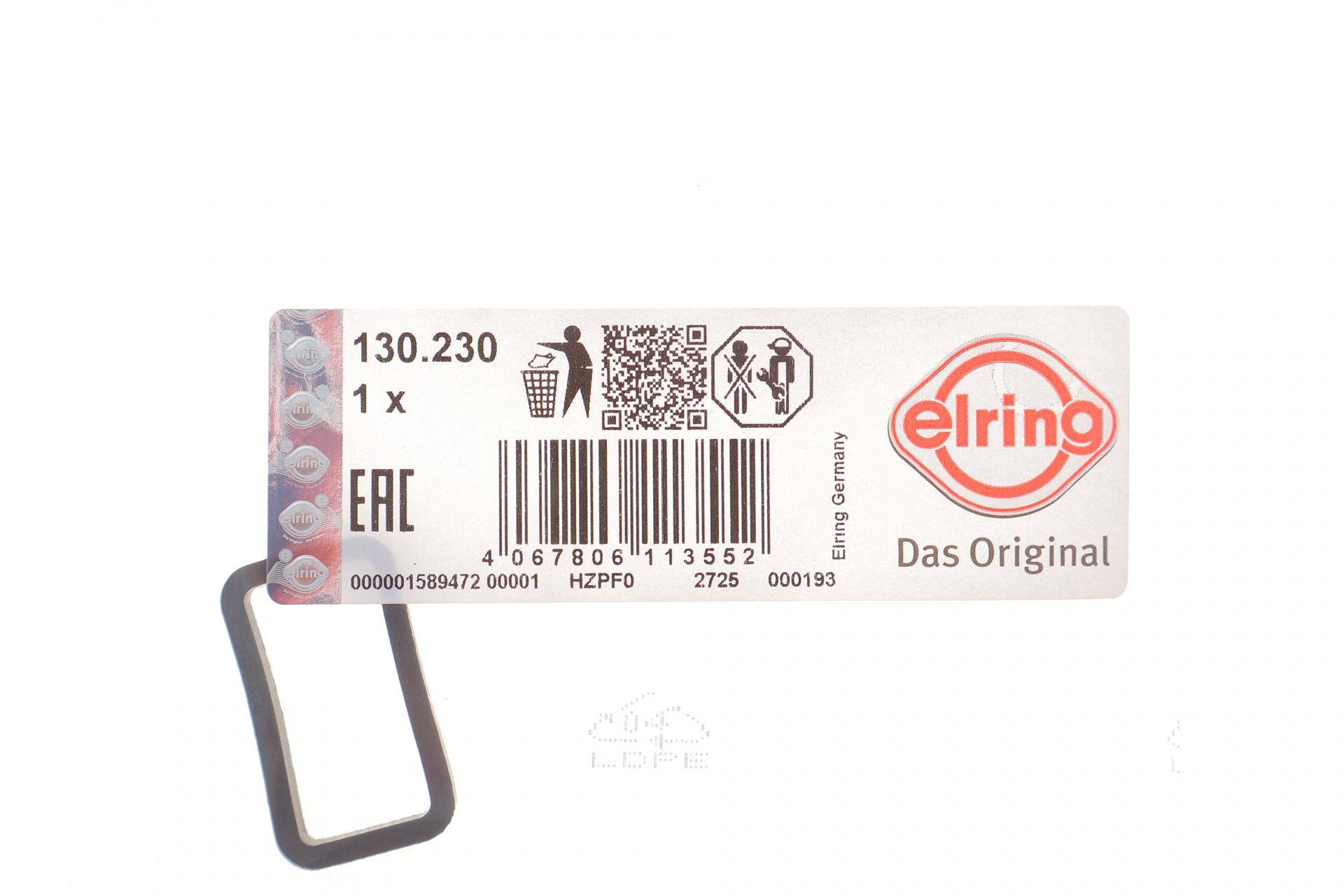 Прокладка кришки картера MB E-class (W210/W211) 2.4-5.5 (M112/M113) 96-