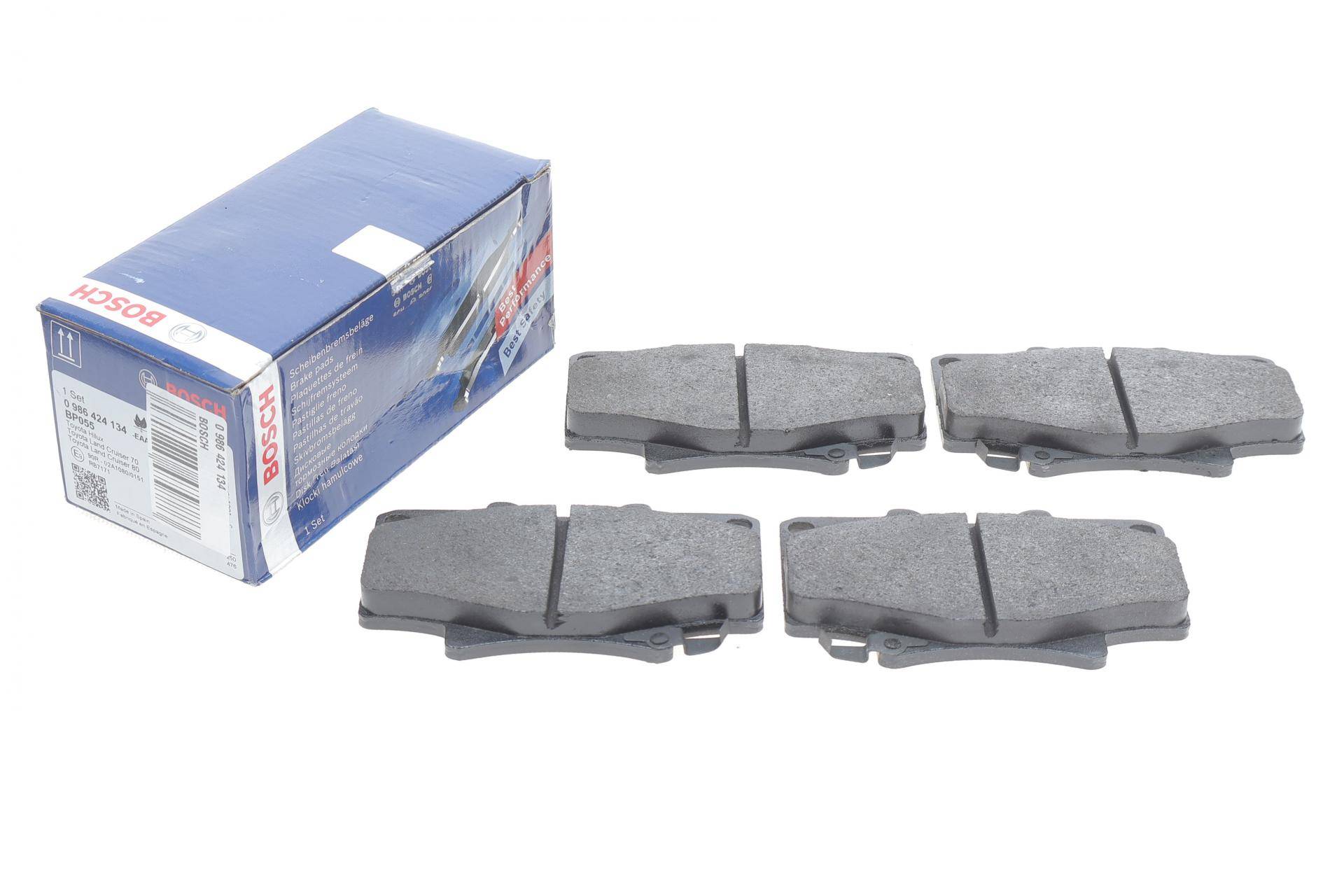 Колодки гальмівні (передні) Toyota Land Cruiser 80 90-97