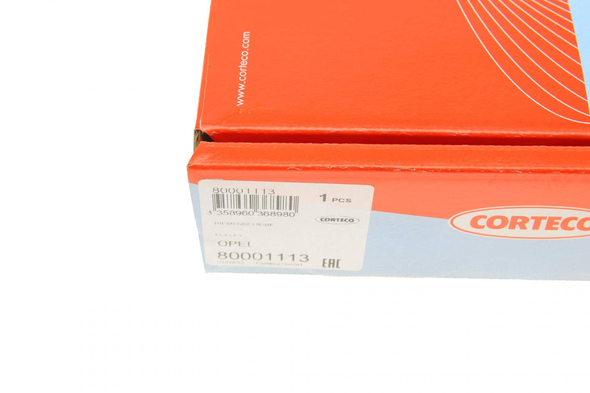 Шків колінвалу Opel Astra H/Combo 1.4-1.8 08- (5PK)