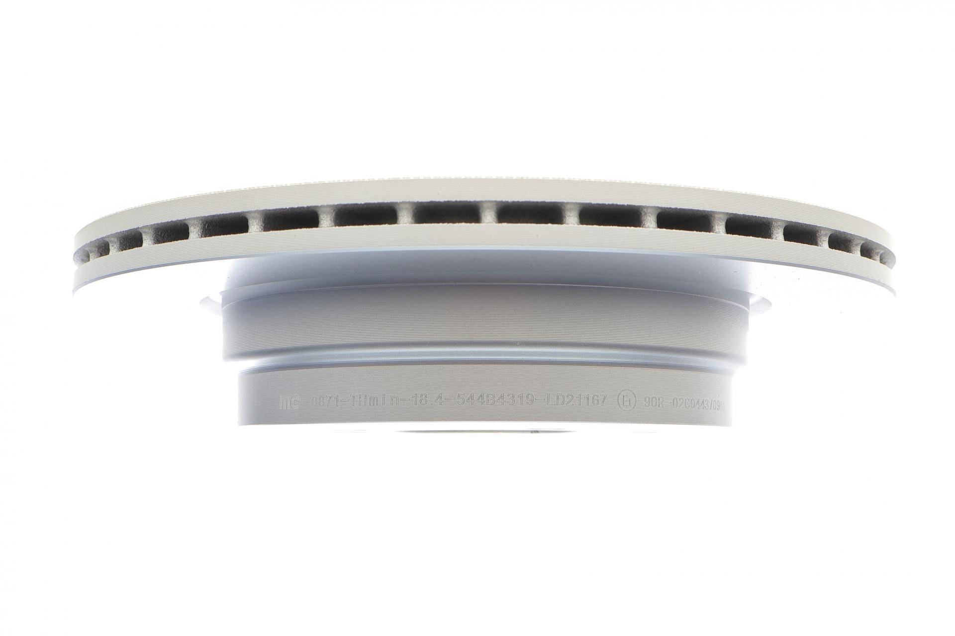 Диск гальмівний (задній) BMW 1 (E81/E87)/3 (E90-E93) 05-13/X1 (E84) 09- (300x20) (з покр.) (вент.)