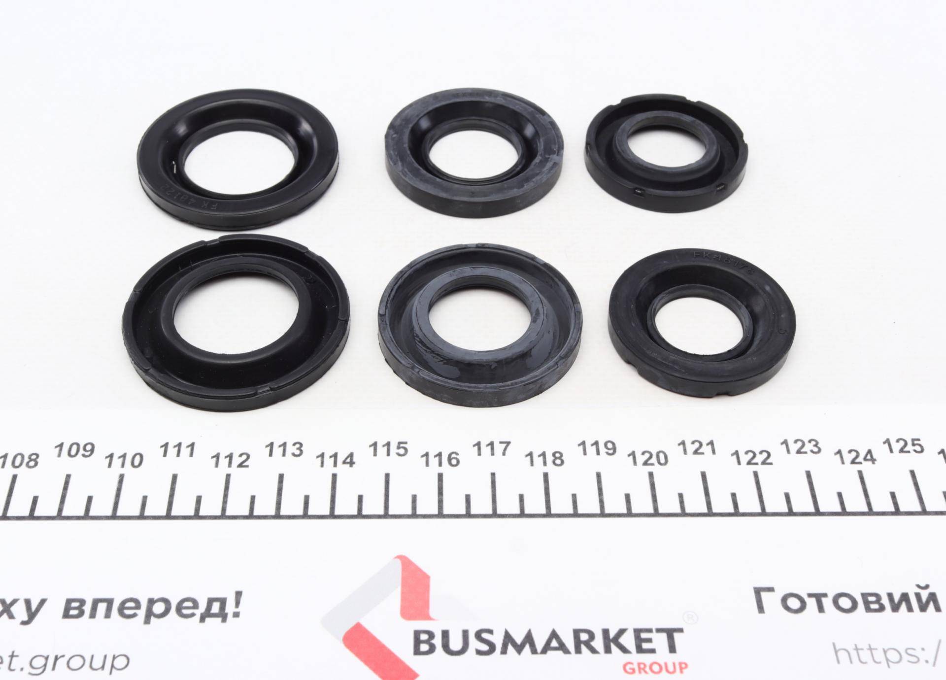 Ремкомплект супорта (переднього) BMW 1 (E81/87) 03-11 (d=27/32mm) (Brembo)