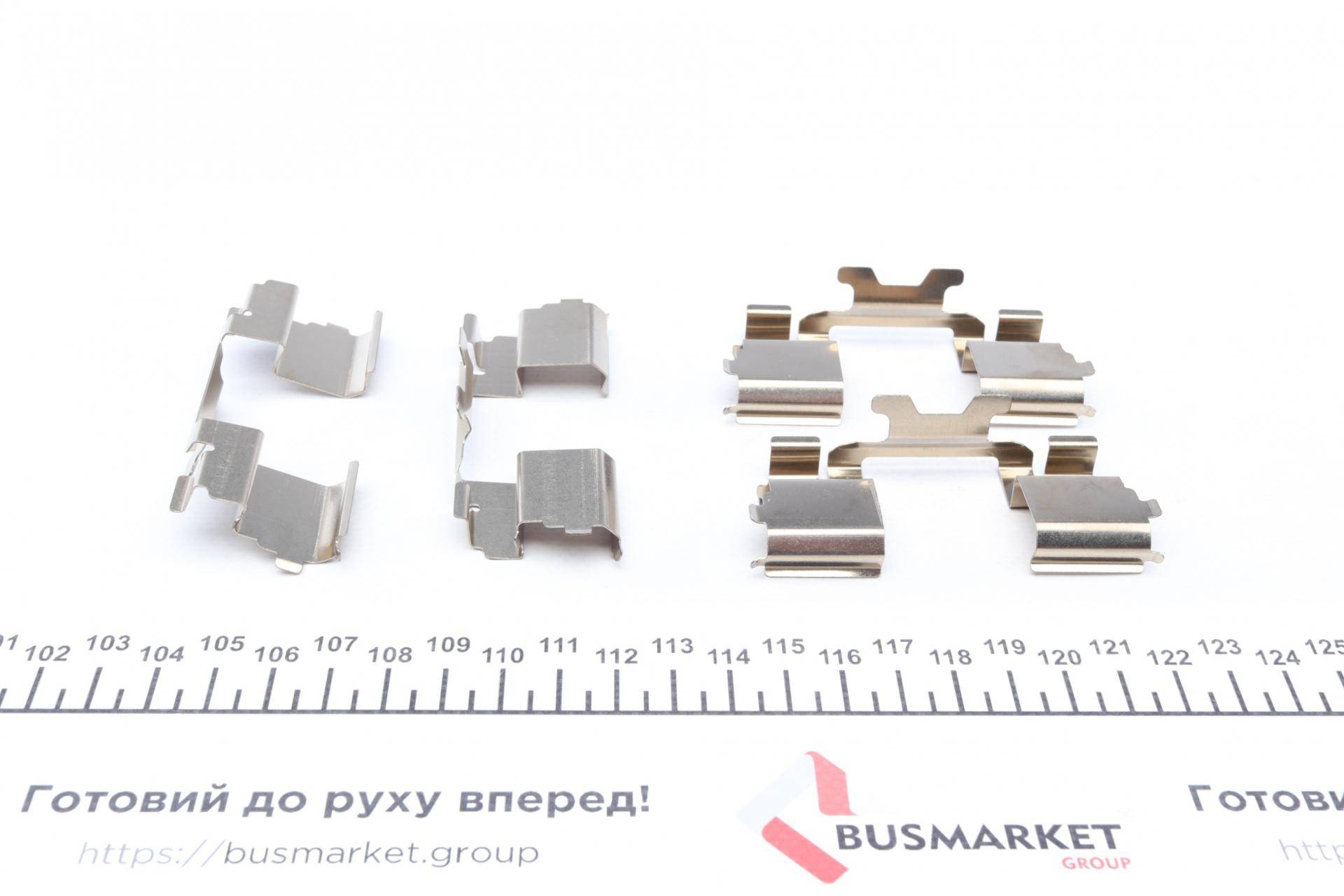 Планка супорта прижимна (к-кт) Citroen Jumper/Iveco Daily 06- (Brembo)