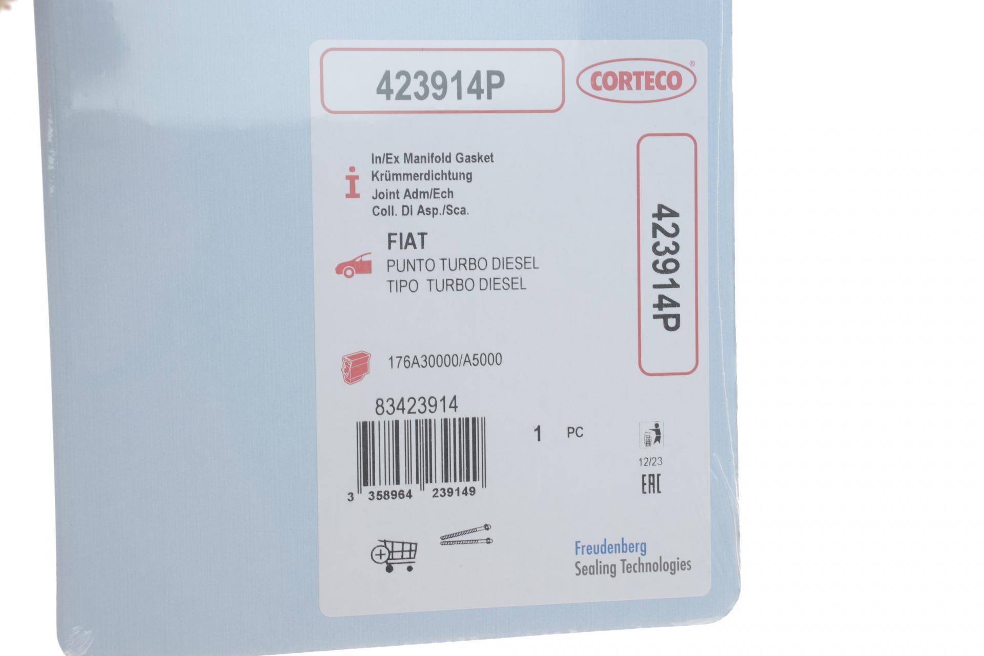 Прокладка колектора впускного/випускного Fiat Ducato 1.9 TD 94-02