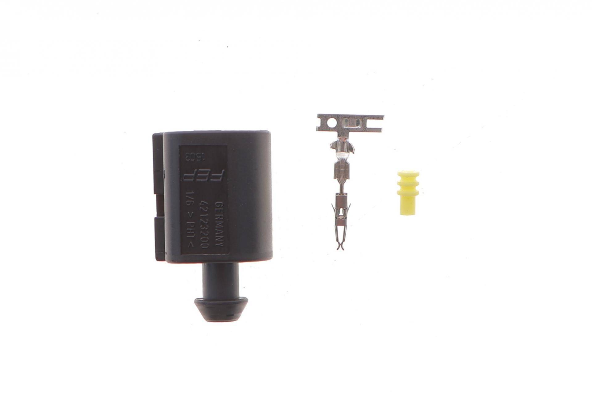 Роз'єм (фішка) датчика тиску оливи Audi/Skoda/VW (1 конт.) (1.5 mm)