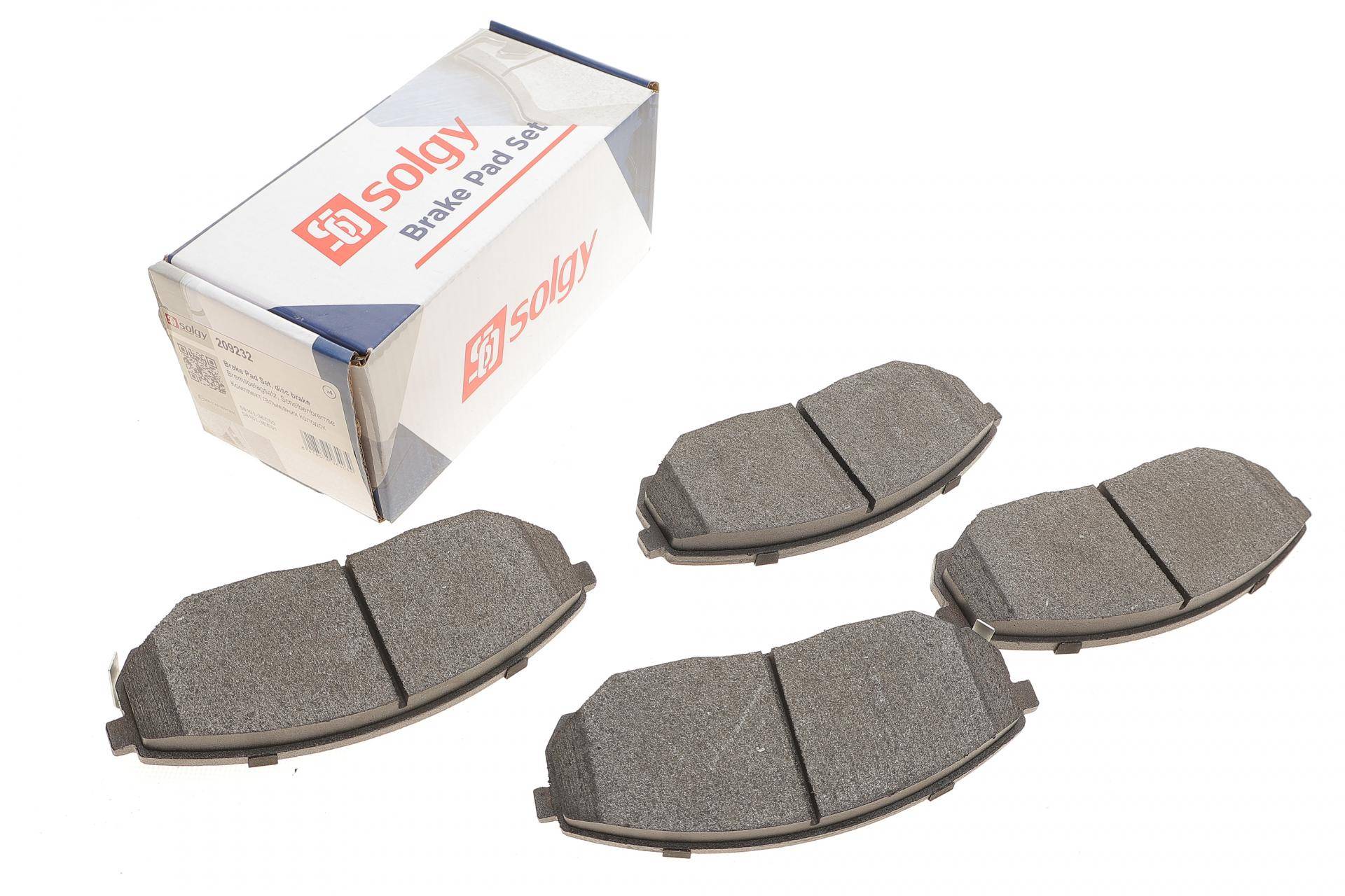 Колодки гальмівні (передні) Kia Sorento I 02-