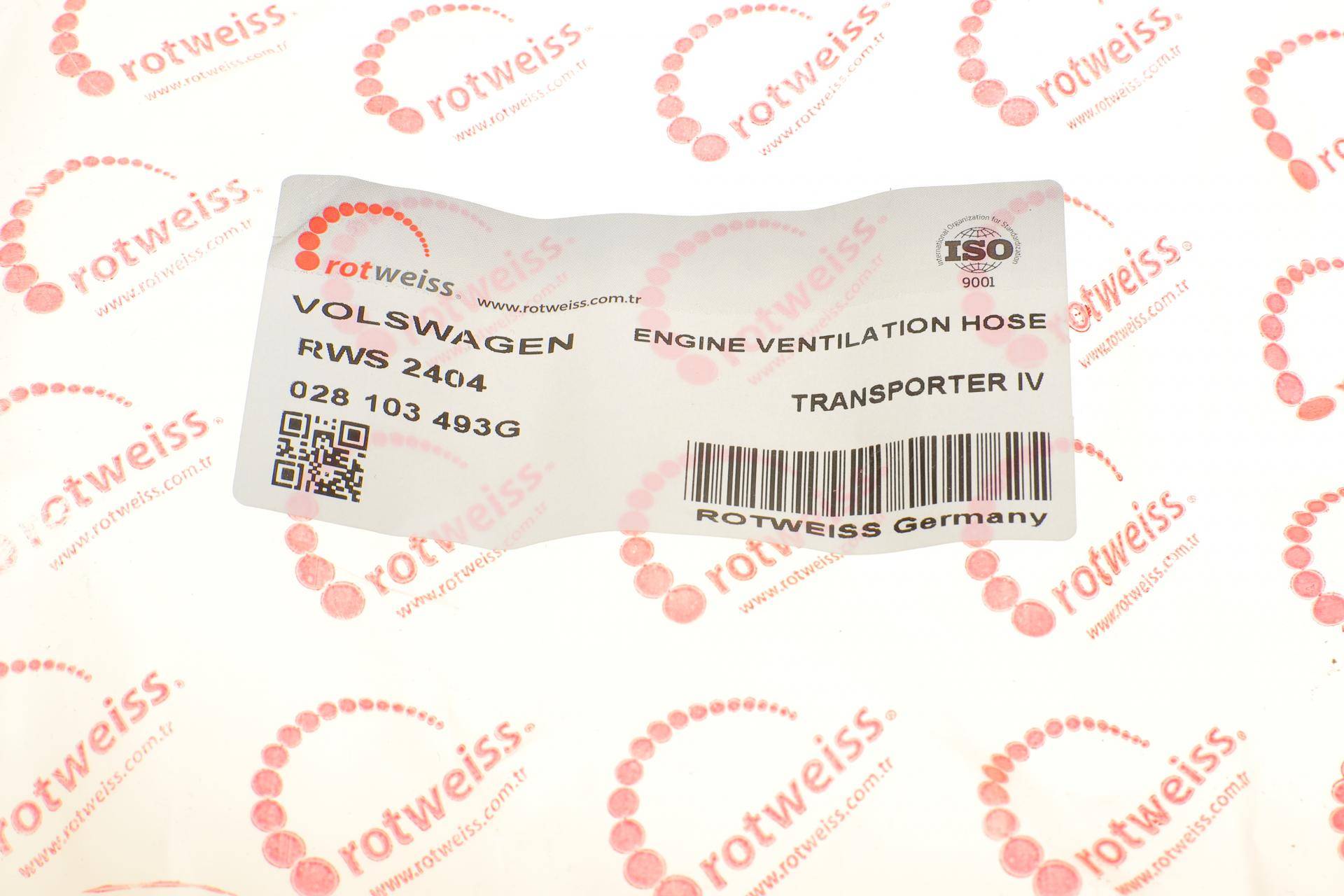 Патрубок вентиляції картера VW T4 1.9D/TD 90-03