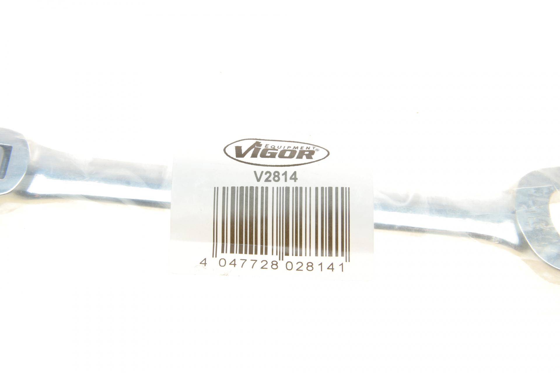 Ключ ріжково-накидний з тріскачкою 18 мм 72 зуб. L-241 мм