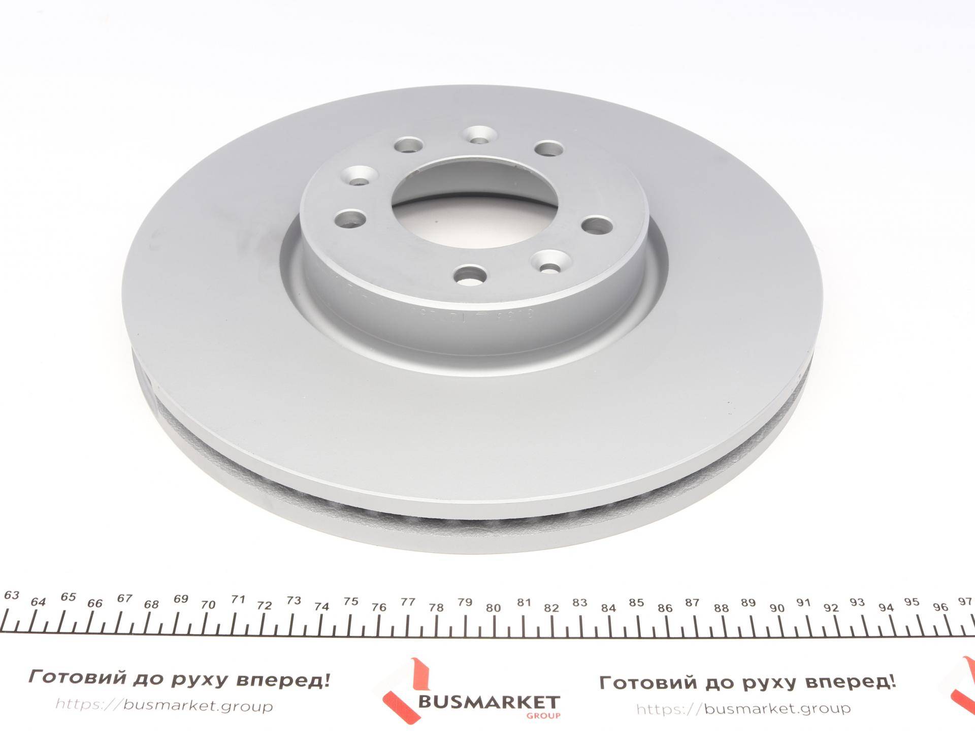 Диск гальмівний (передній) Citroen Jumpy/Peugeot Expert 16- (304x28) (з покриттям) (вентильований)