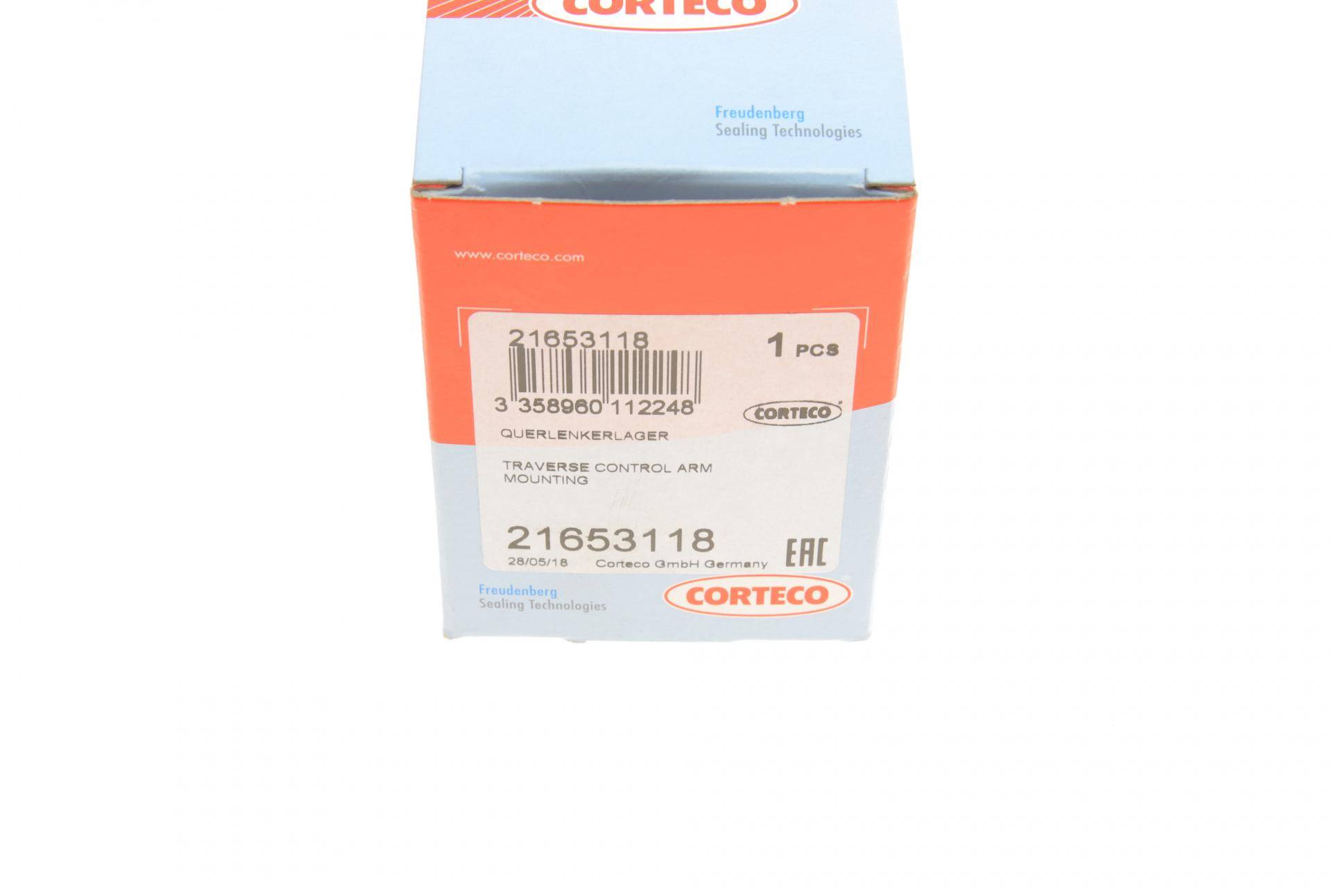 Сайлентблок важеля (заднього/ззаду/всередині) DB (W124/W201/W202/W210) 84- (57.7x12x33.2)