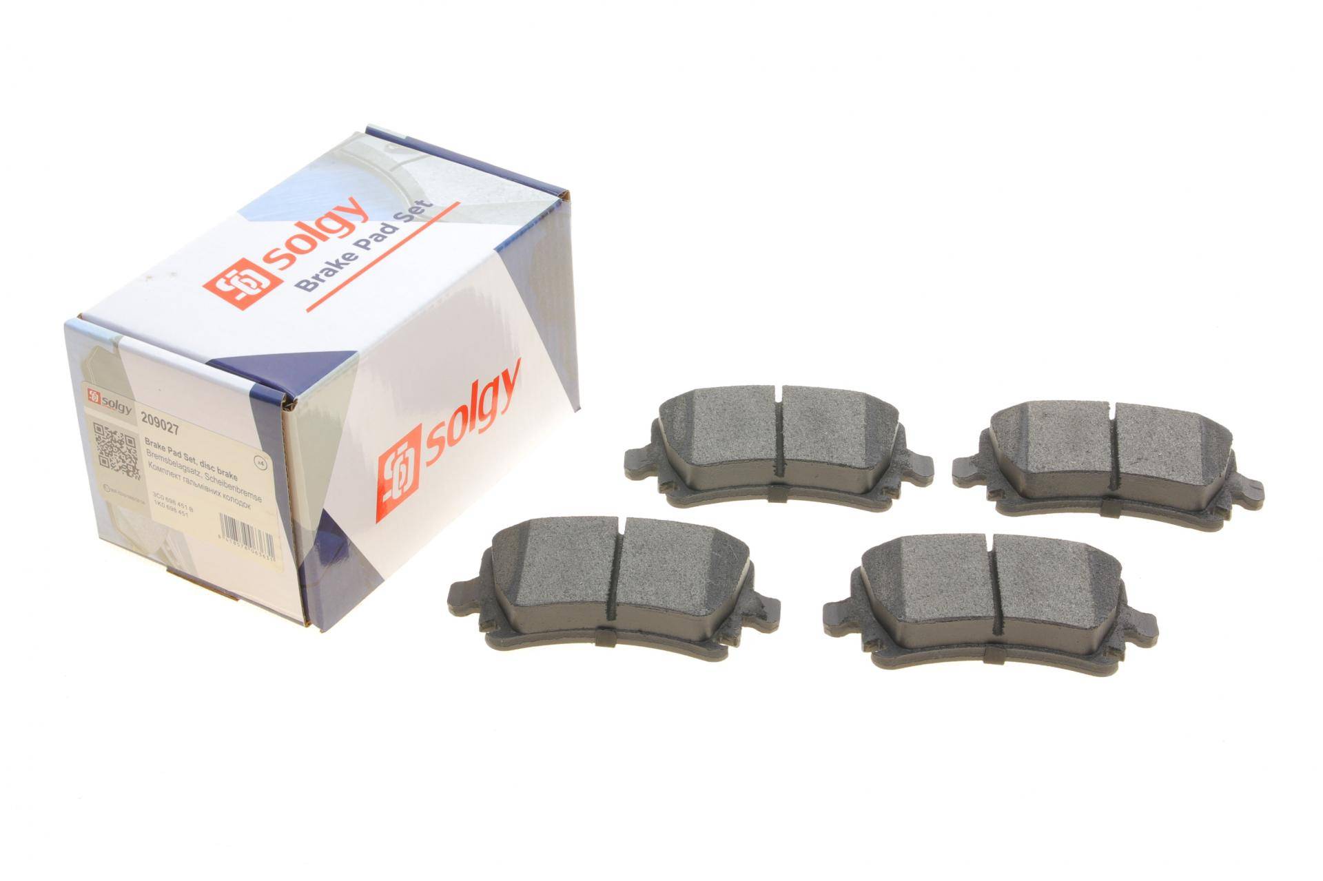 Колодки гальмівні (задні) VW Caddy 03-