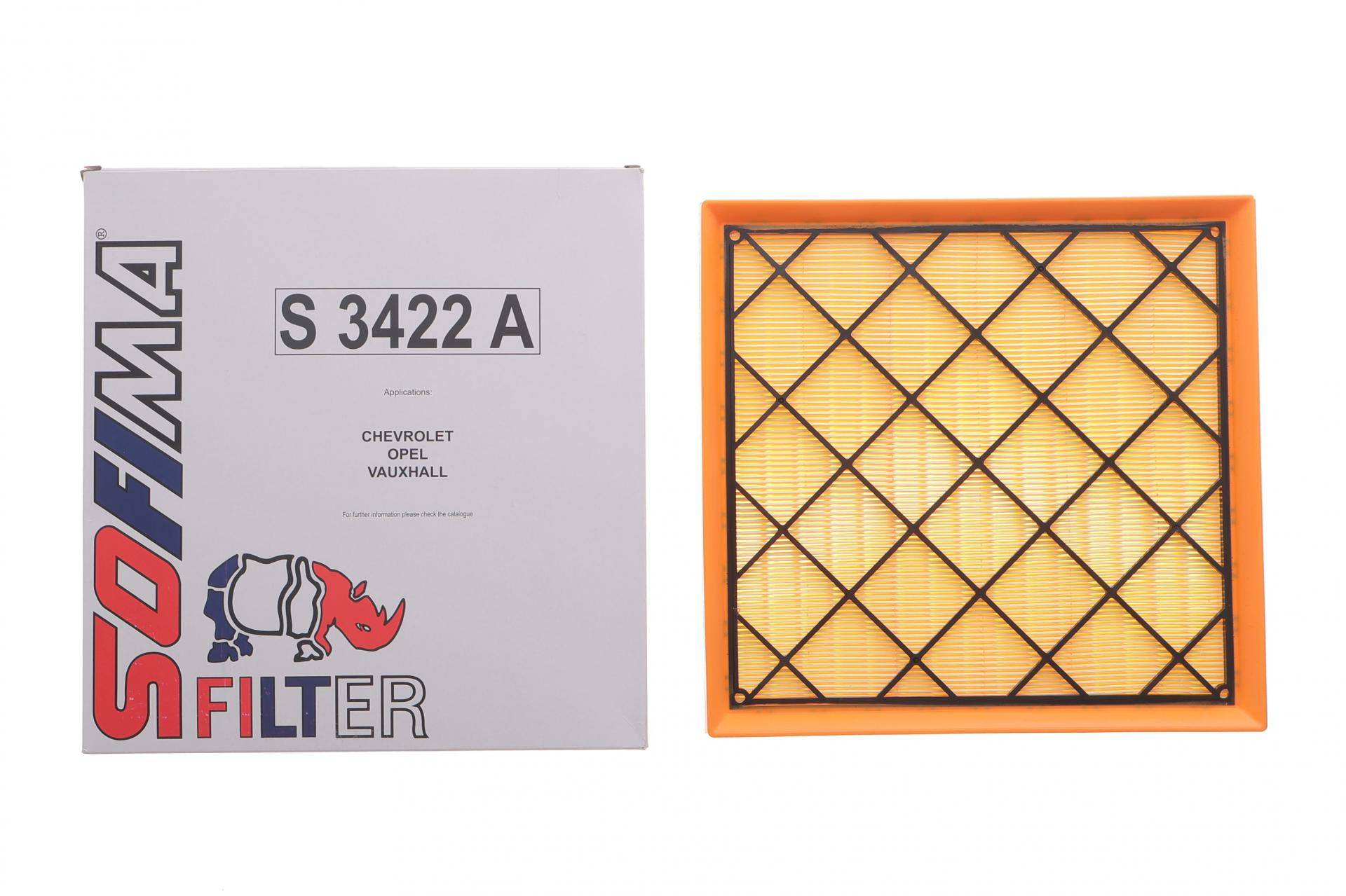 Фільтр повітряний Chevrolet Cruze/Orlando 1.6/1.8 09-/Opel Astra J 1.4-1.6 16V 09-15