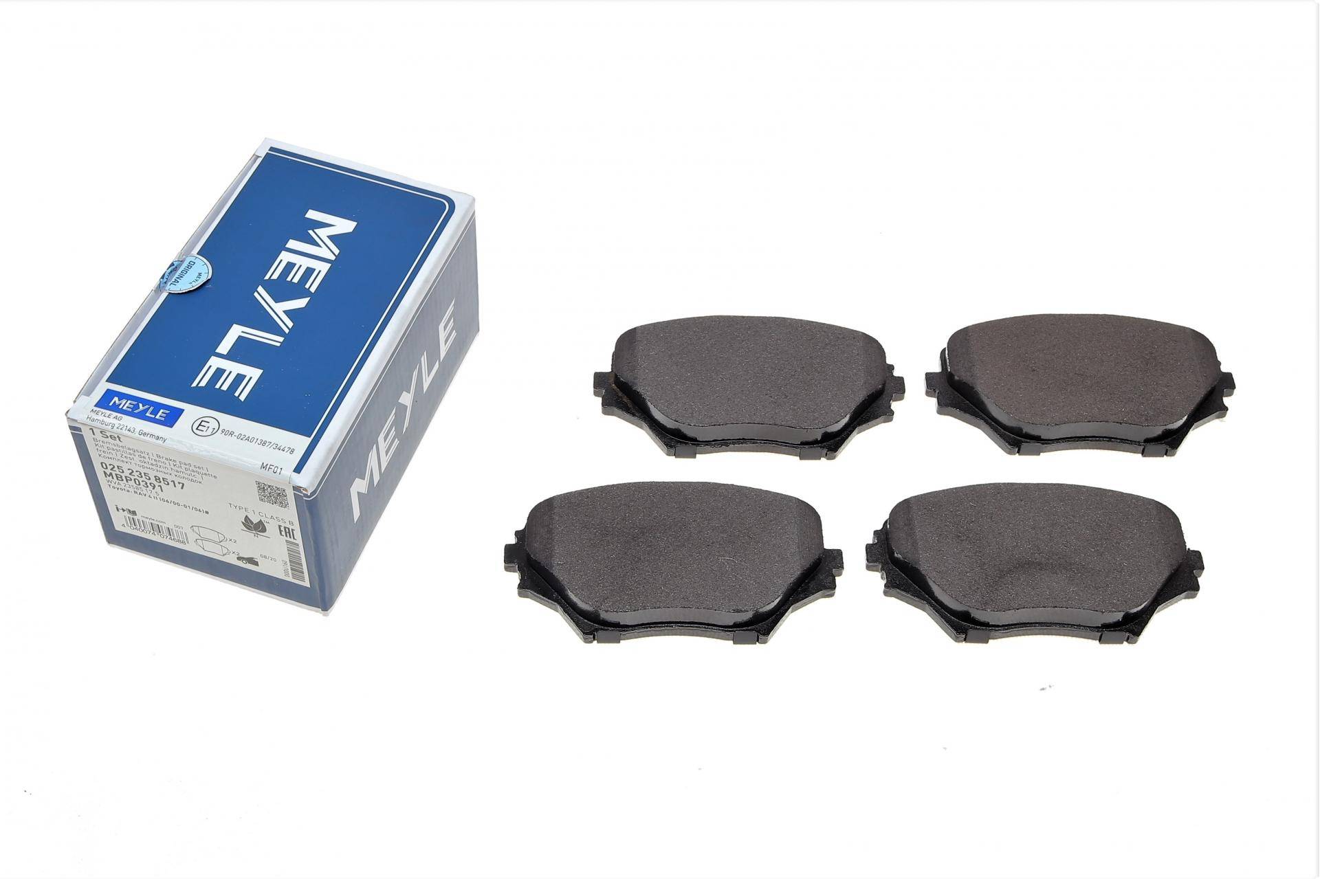 Колодки гальмівні (передні) Toyota Rav 4 II 00-05