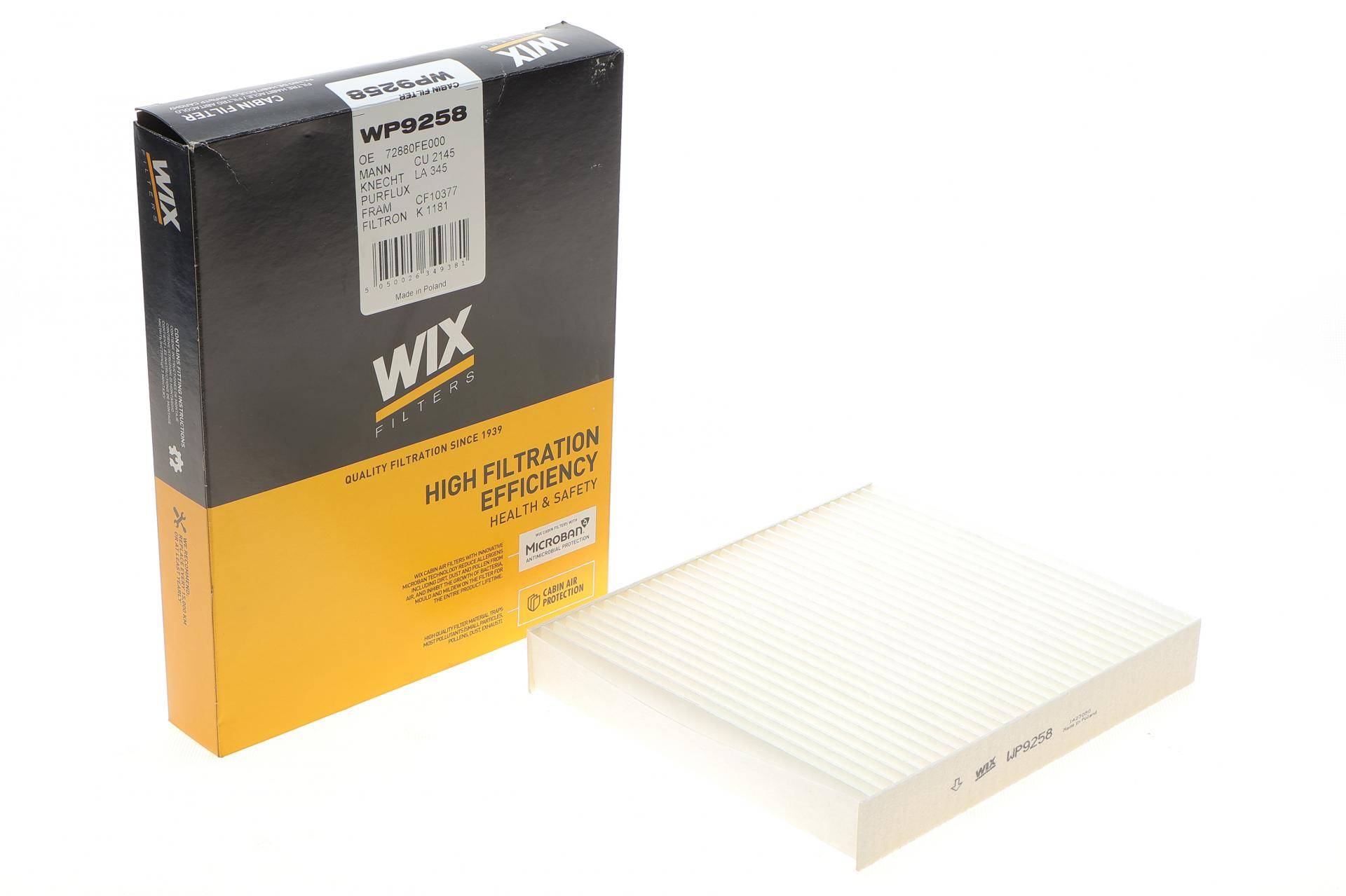 Фільтр салону Subaru Impreza II 00-07