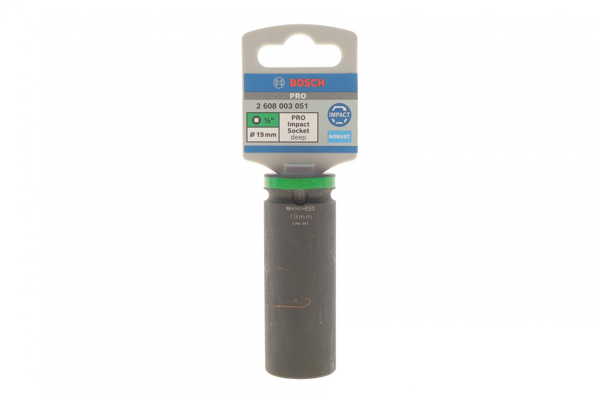 Головка торцева ударна PRO 1/2" 19 мм Long