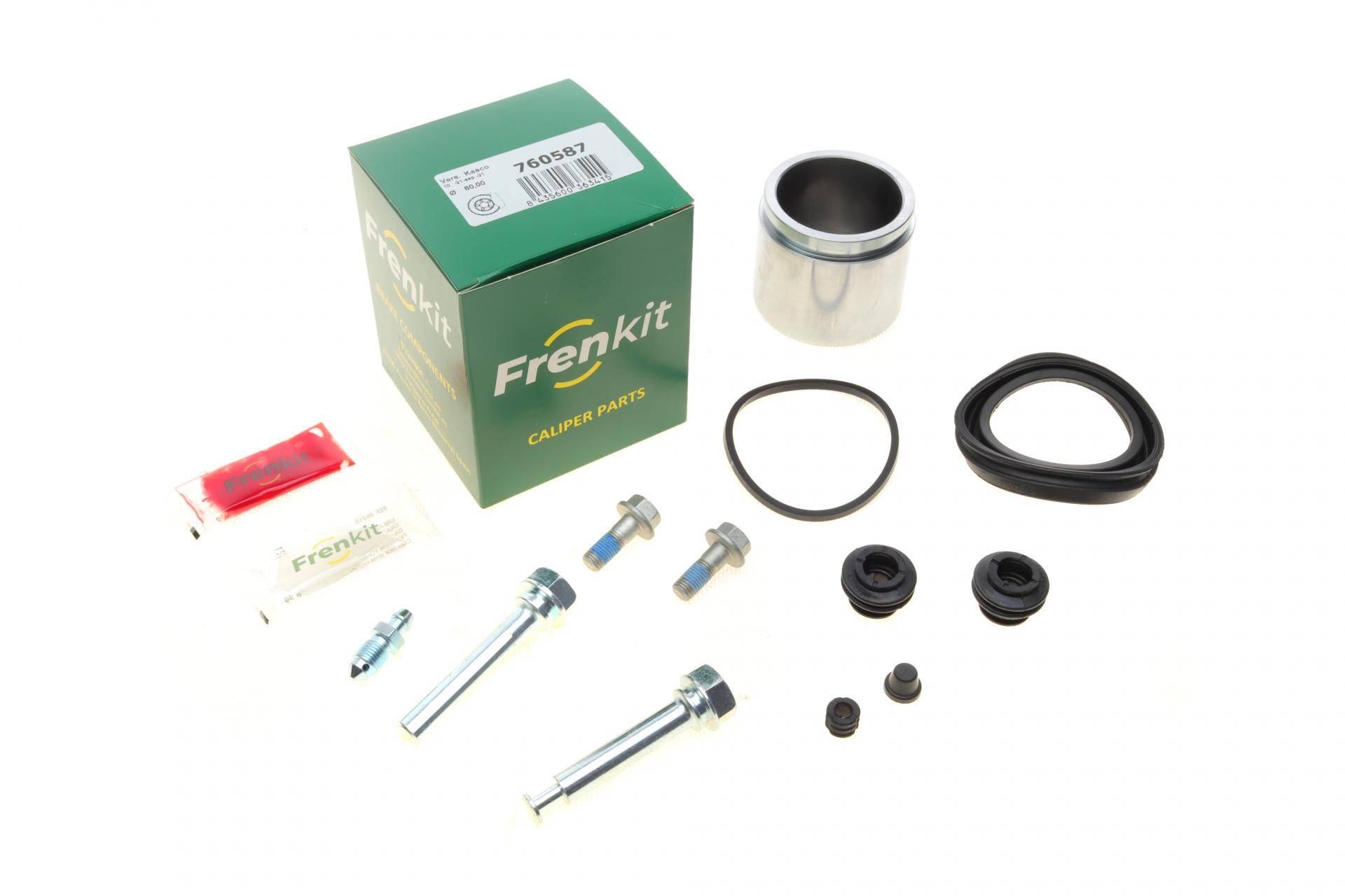 Ремкомплект супорта (переднього) Kia Sportage 10- (d=60mm) (+ поршен/направляюча) SuperKit(Mobis)