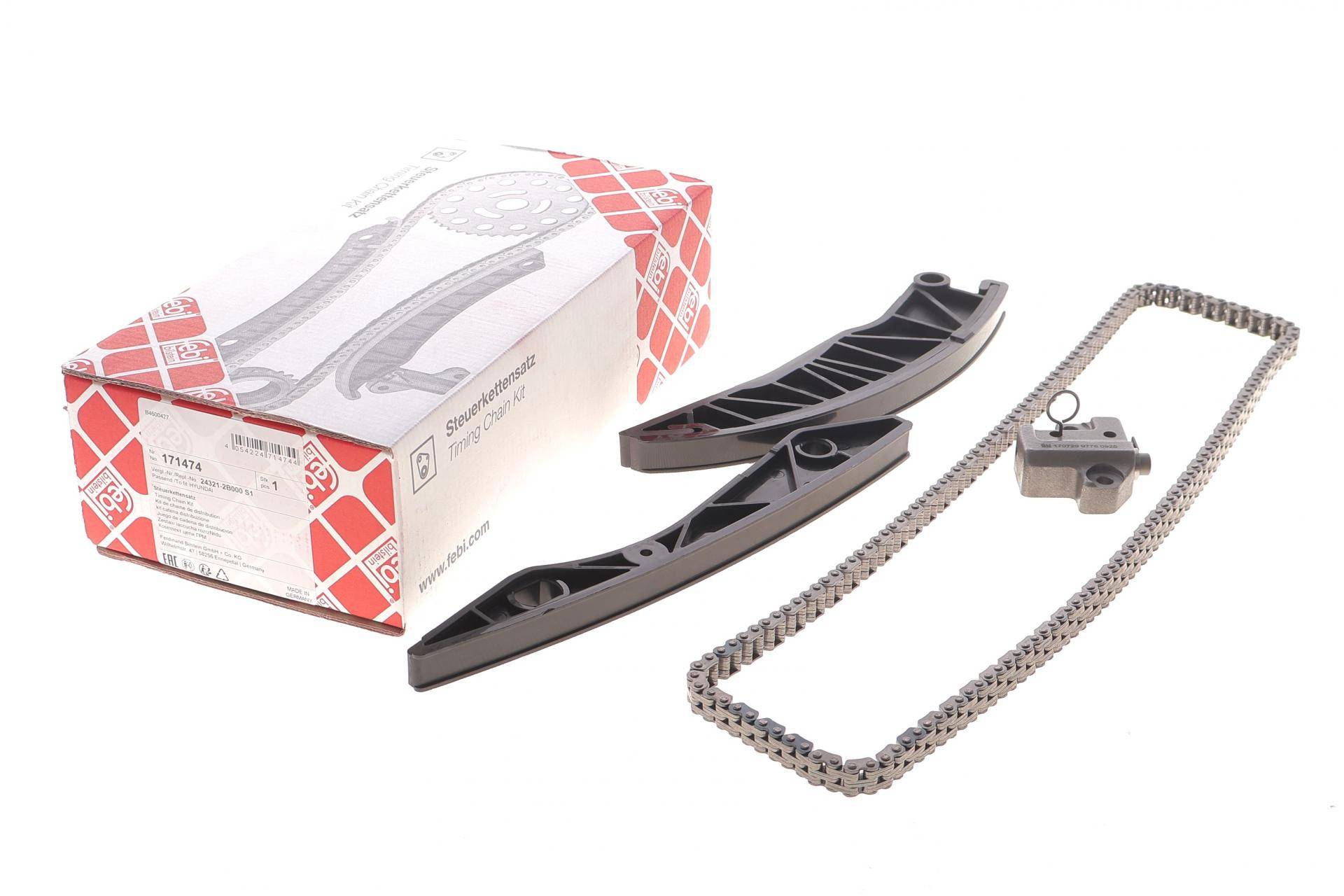 Комплект ланцюга ГРМ Hyundai i20/i30/ix20 1.4/1.6 07-/Kia Rio/Soul 1.4/1.6 11- (z=158)