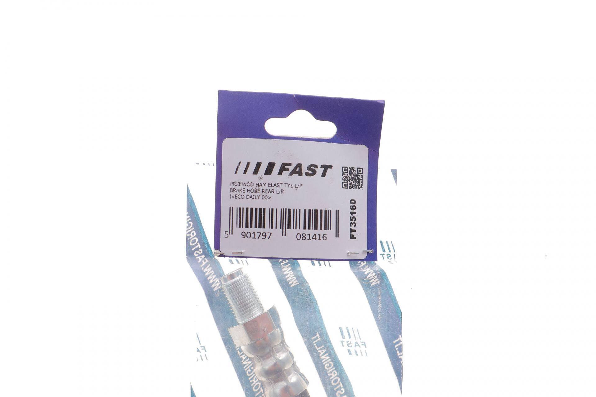 Шланг гальмівний (задній) Renault Master/Opel Movano 98-