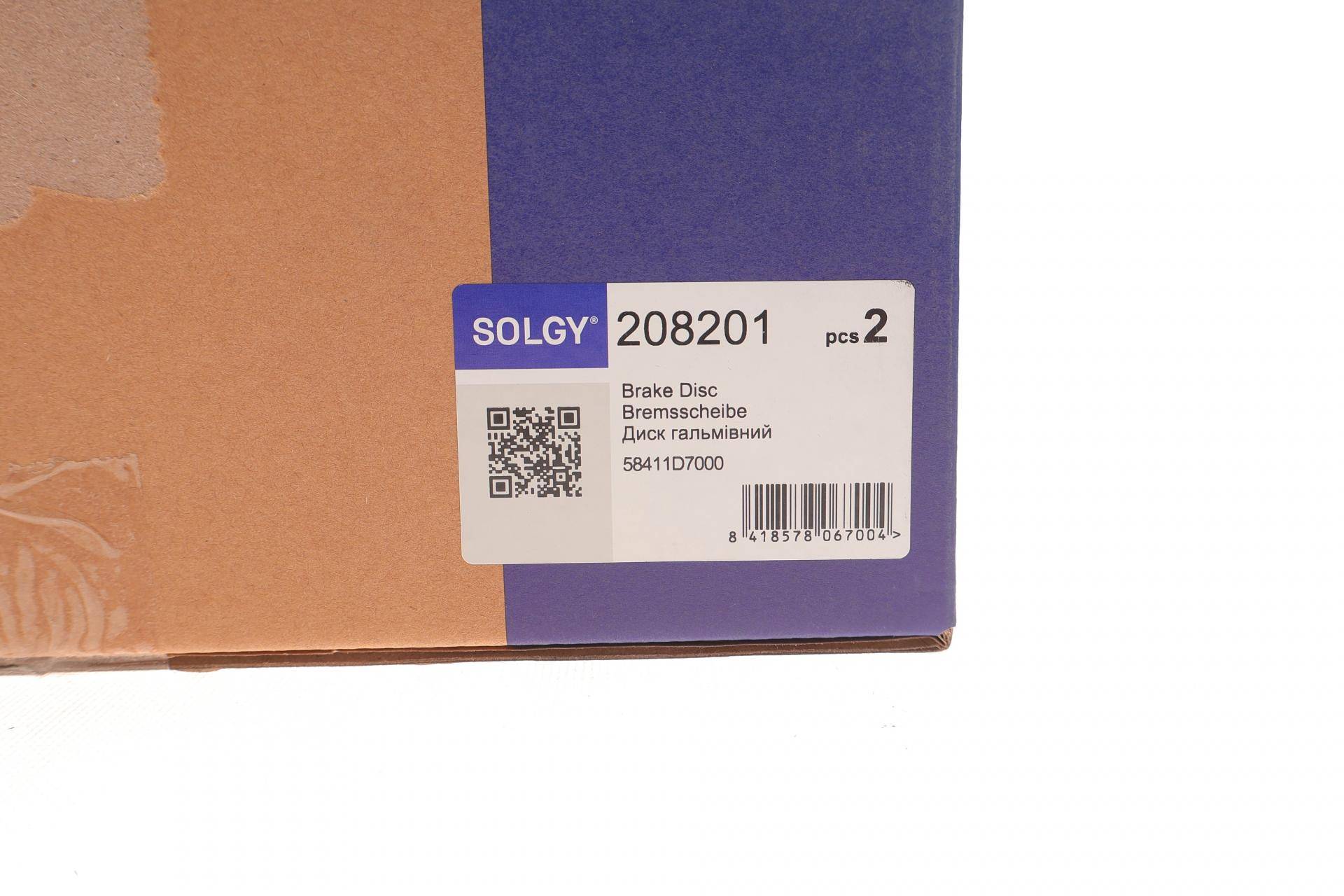 Диск гальмівний (задній) Hyundai Tucson II 15-/Kia Sportage 16- (302x10)