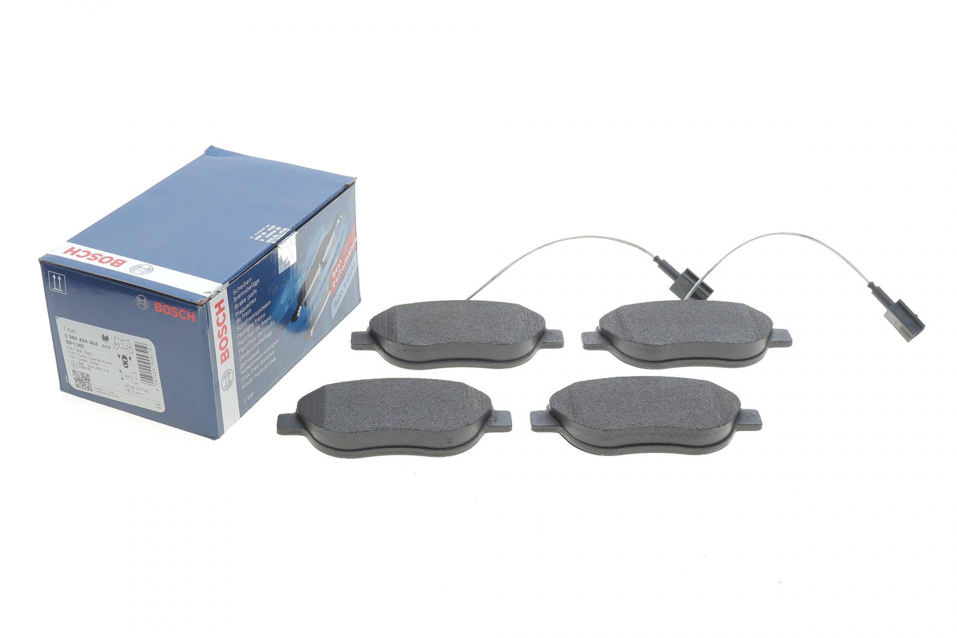 Колодки гальмівні (передні) Fiat Doblo 01-/Opel Combo 1.4-1.6CDTI 12- (з датчиком)