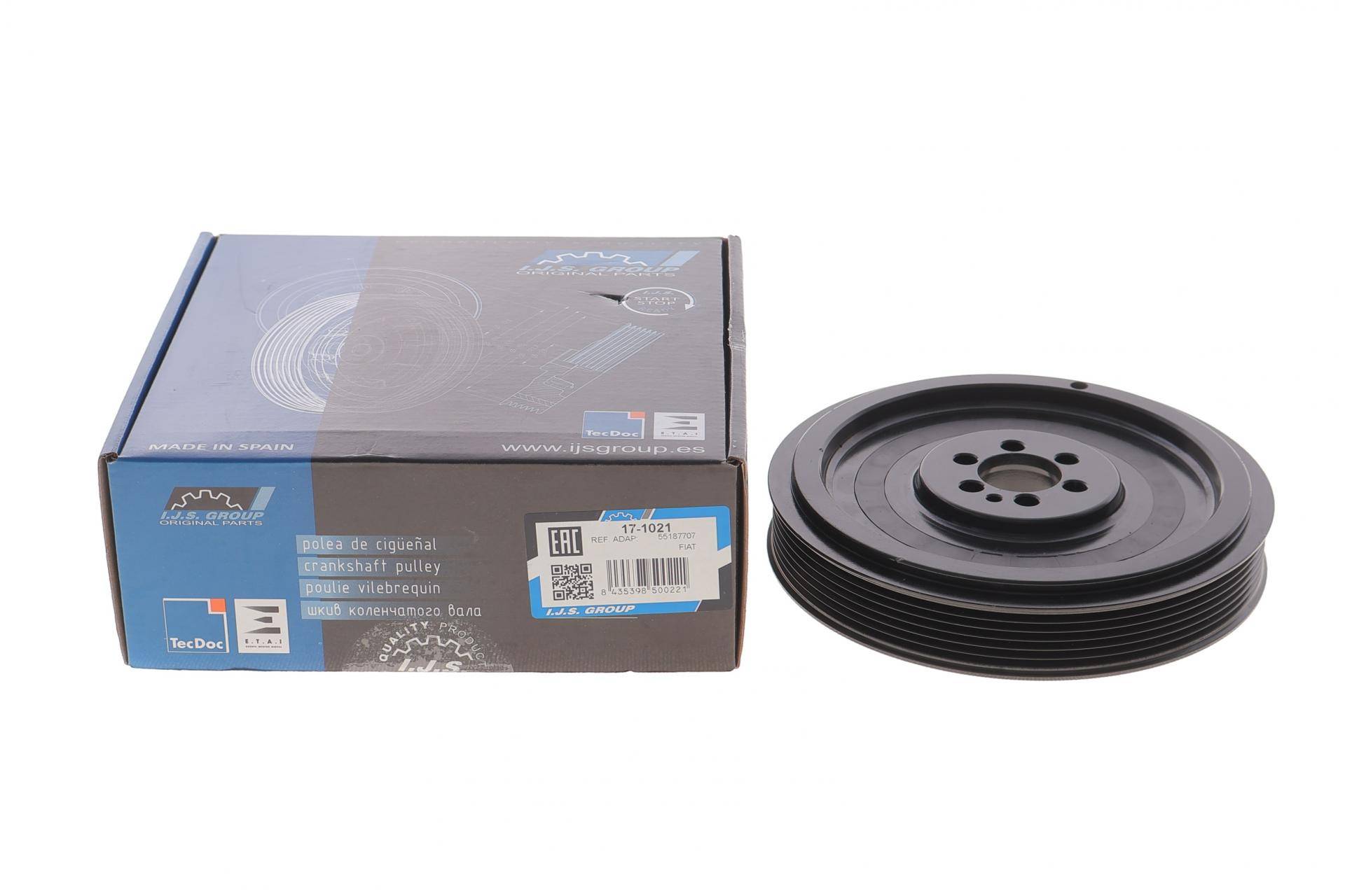 Шків колінвалу Alfa Romeo 2.4 JTD 06-10 (6PK)