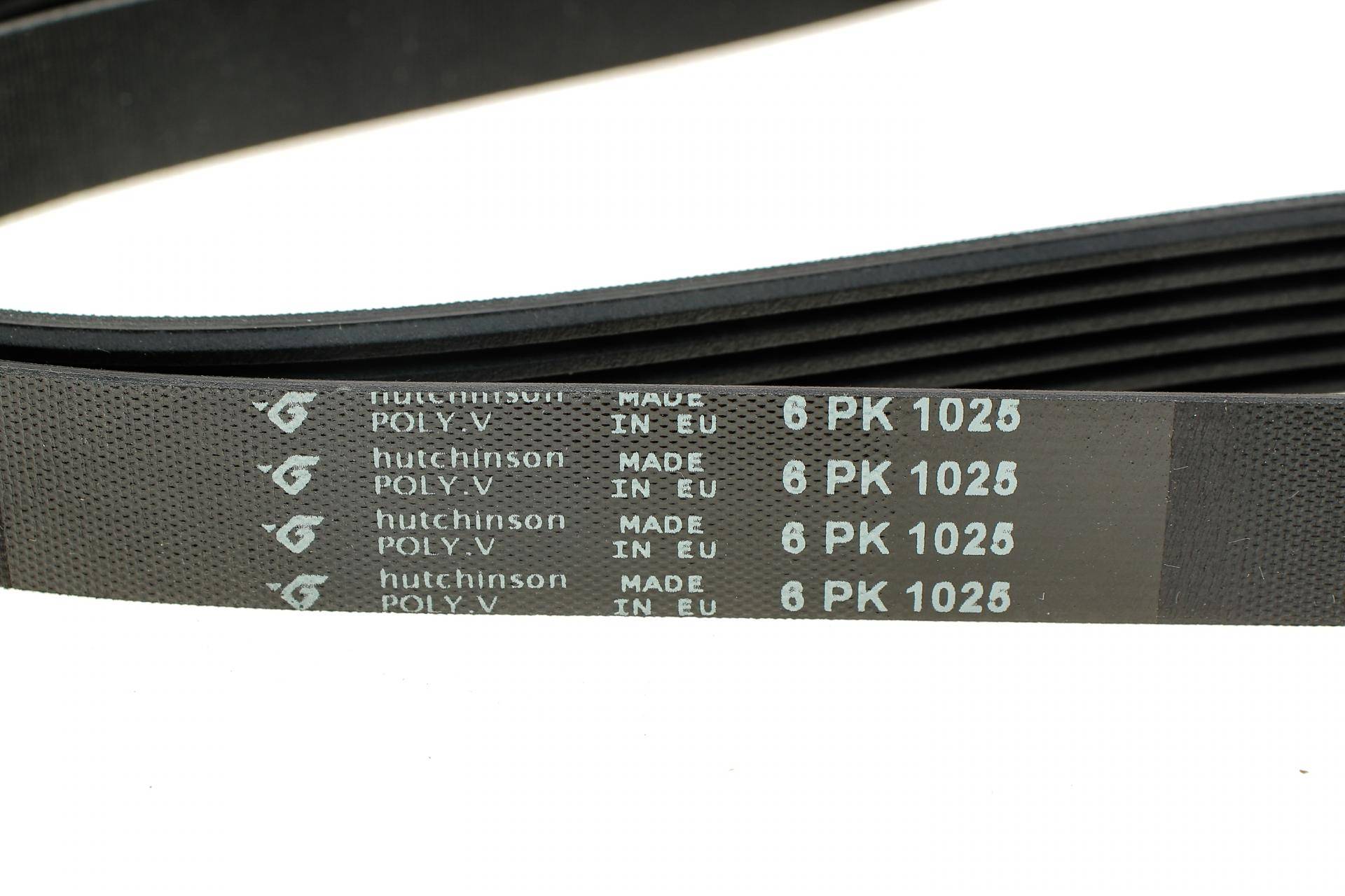 Ремінь генератора Audi A3/A4/Seat Leon/VW Caddy/Passat/Tiguan 1.6-2.0TDI (6PK1025)