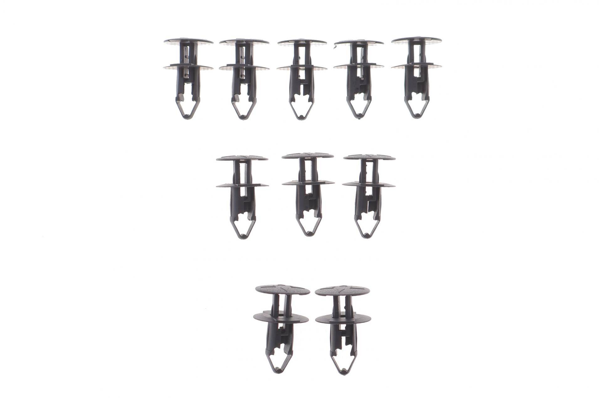 Кліпса кріплення (пістон) (к-кт 10шт) Dacia/Renault/Nissan