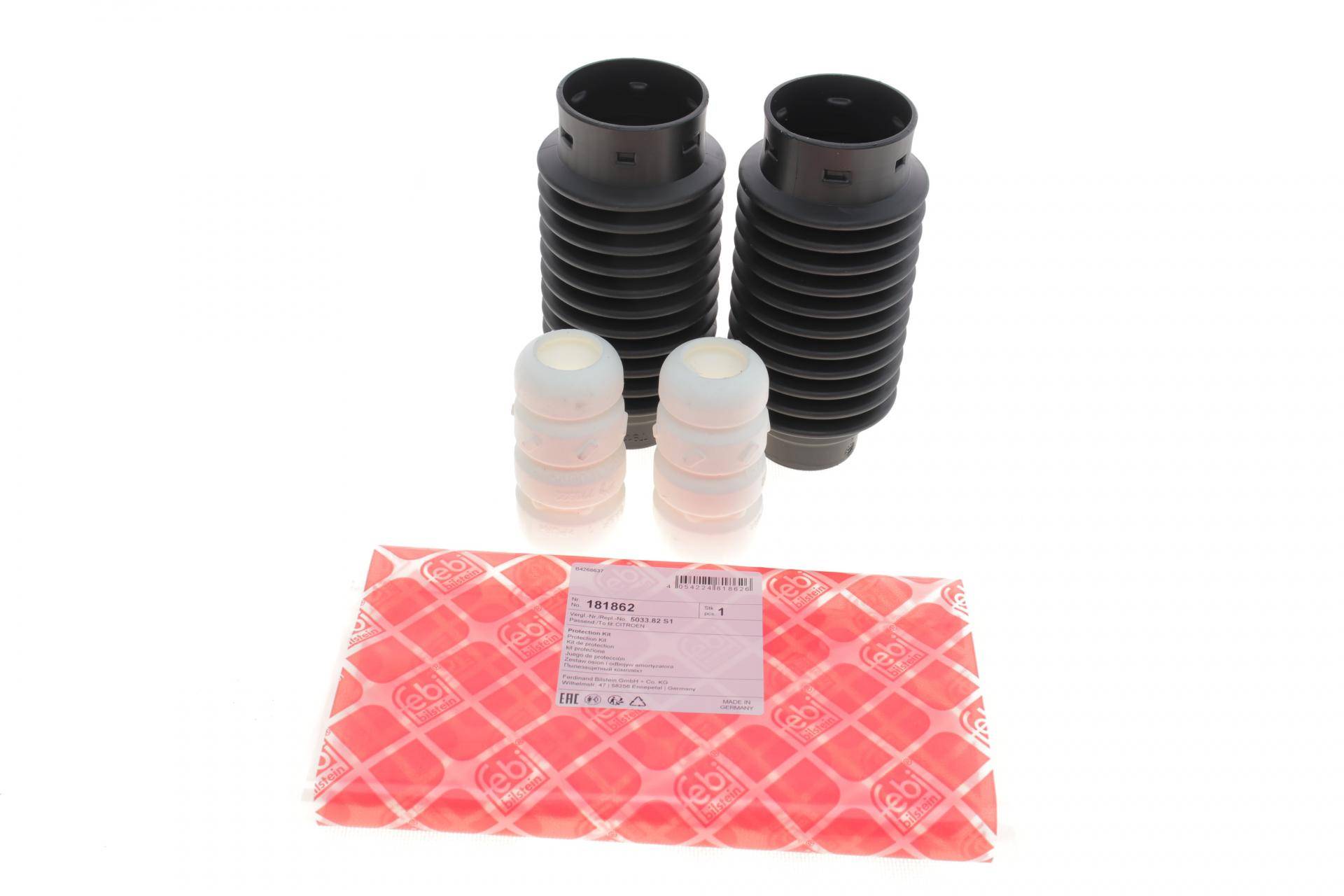 Пильник + відбійник амортизатора (переднього) Citroen C2 03-12 (к-кт 2шт)