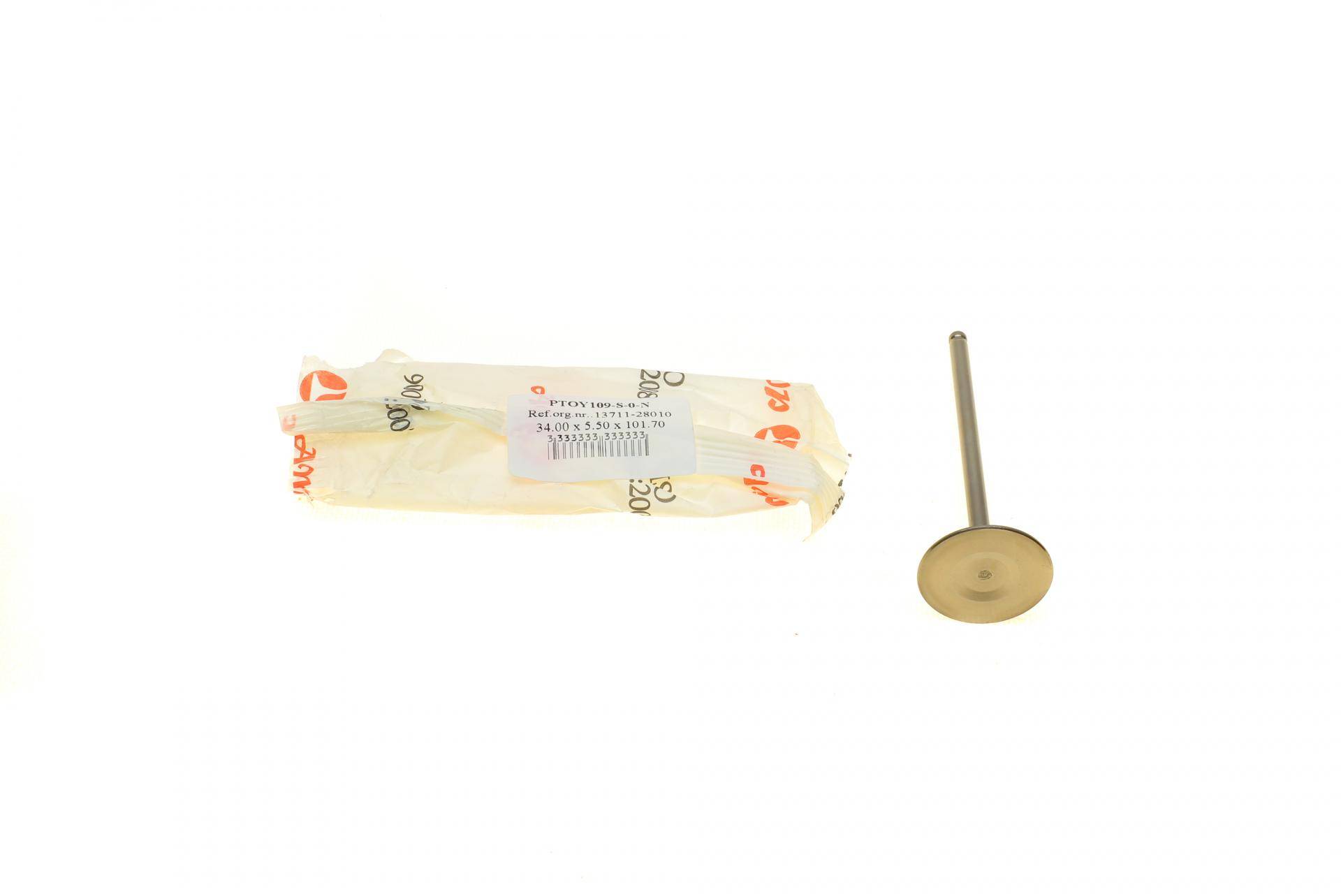 Клапан (впуск) Toyota Rav4 2.0 VVTi 00-05 (34.5x5.5x101.7)