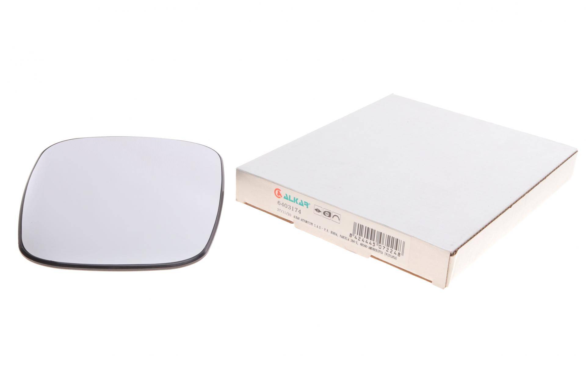 Скло дзеркала Renault Kangoo 97-(сферичне)