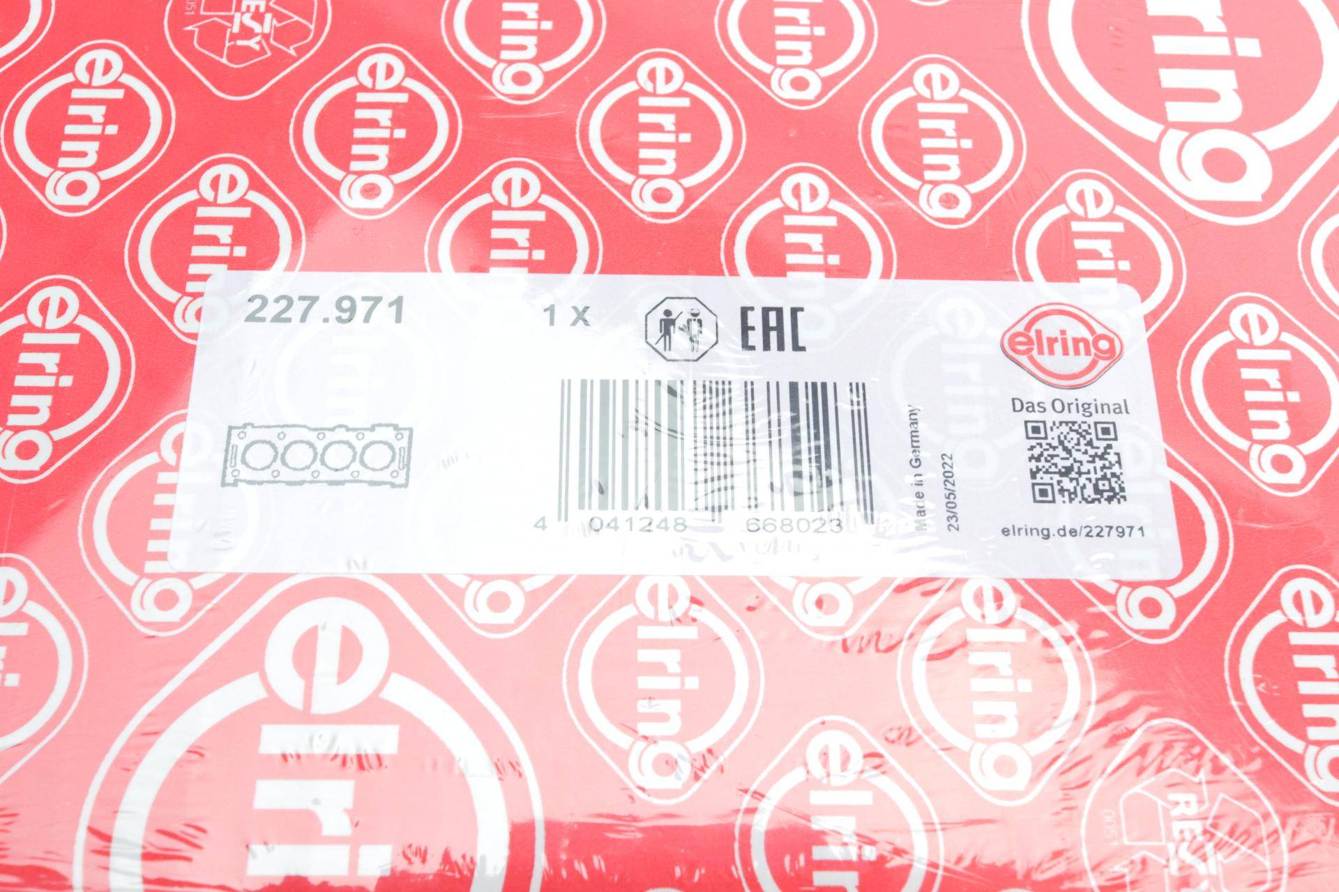 Прокладка ГБЦ Audi A4/A6/Q7/VW Touareg 3.0 TDI 14- (3 мітки)(1.70mm) (1-3 циліндри) (R)