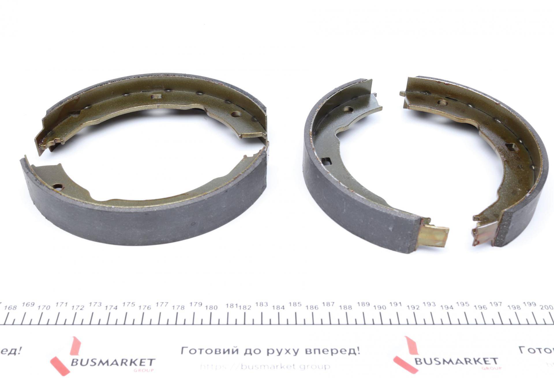 Колодки ручника Peugeot 406/607 96- (185x30)