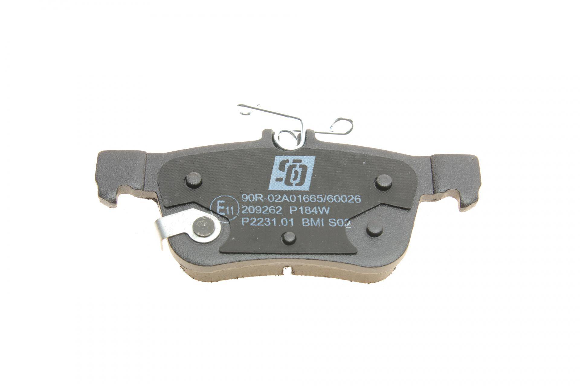 Колодки гальмівні (задні) Ford Focus 18-/Galaxy/Mondeo/S-Max 14-/Kuga 12-/Ford USA Edge/Fusion 06-