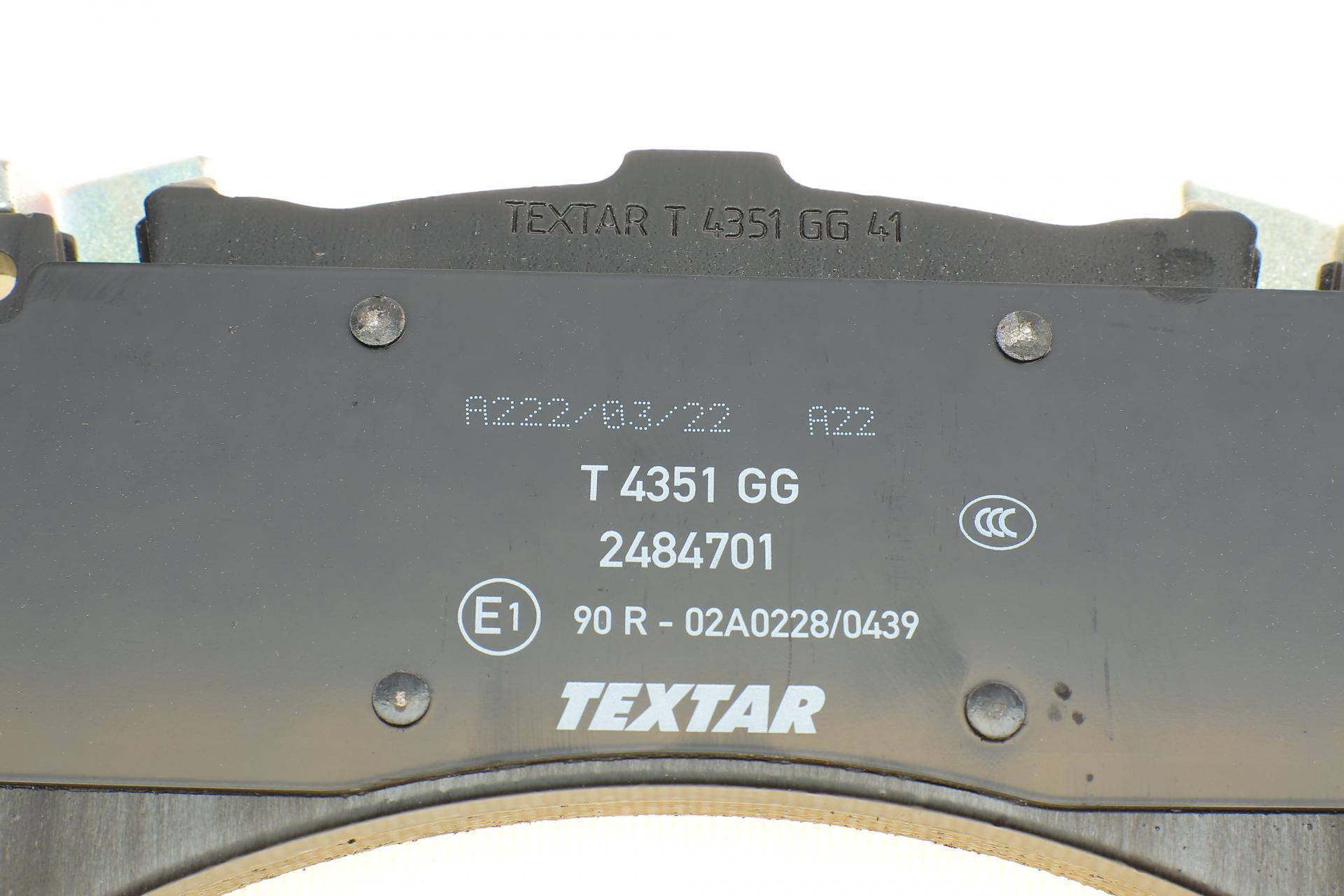 Колодки гальмівні (передні) Audi A6/A7/A8 10- (Brembo)