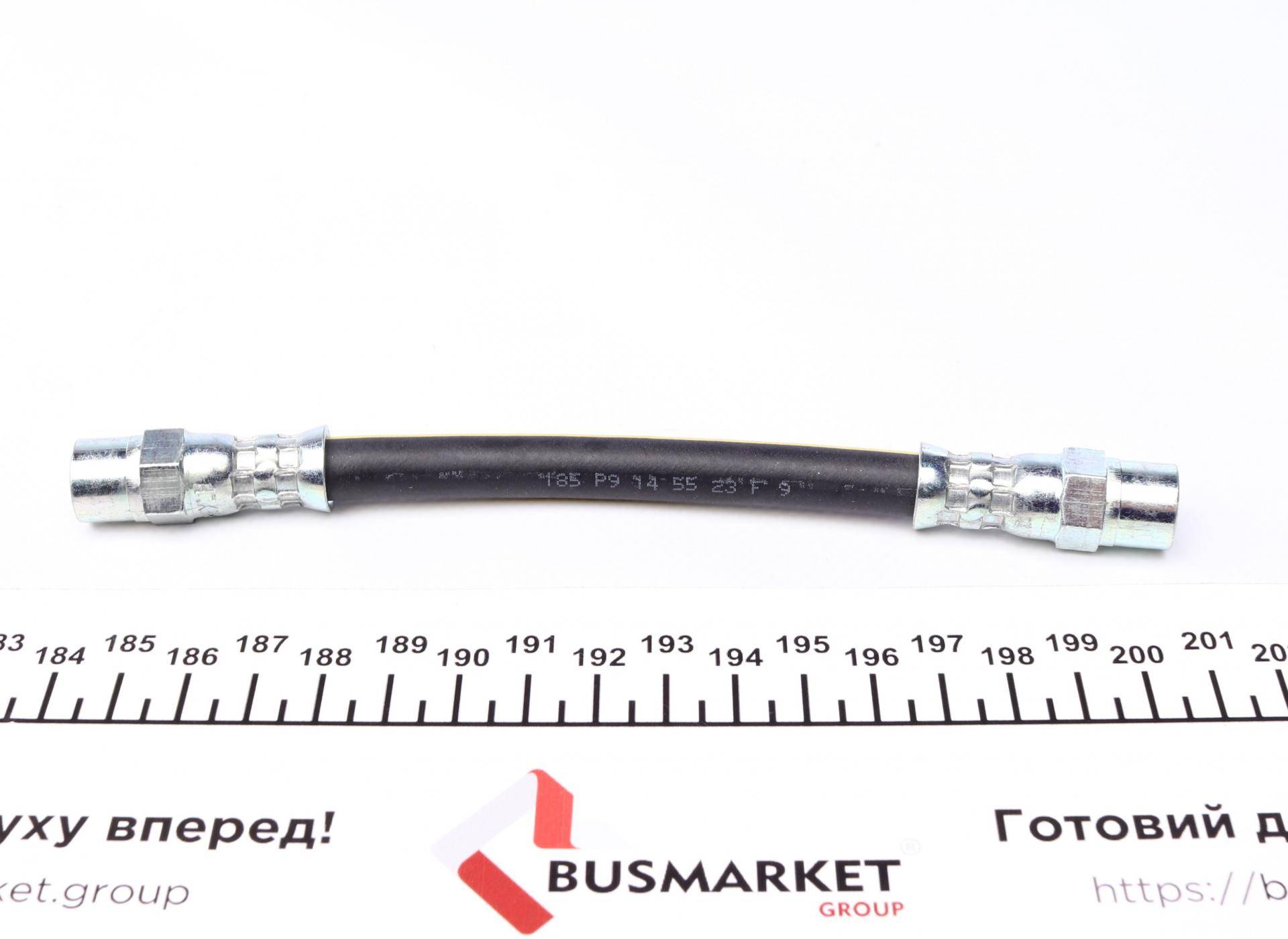 Шланг гальмівний (задній) Audi 80/90/Cabriolet/Coupe 78-00 (173mm)