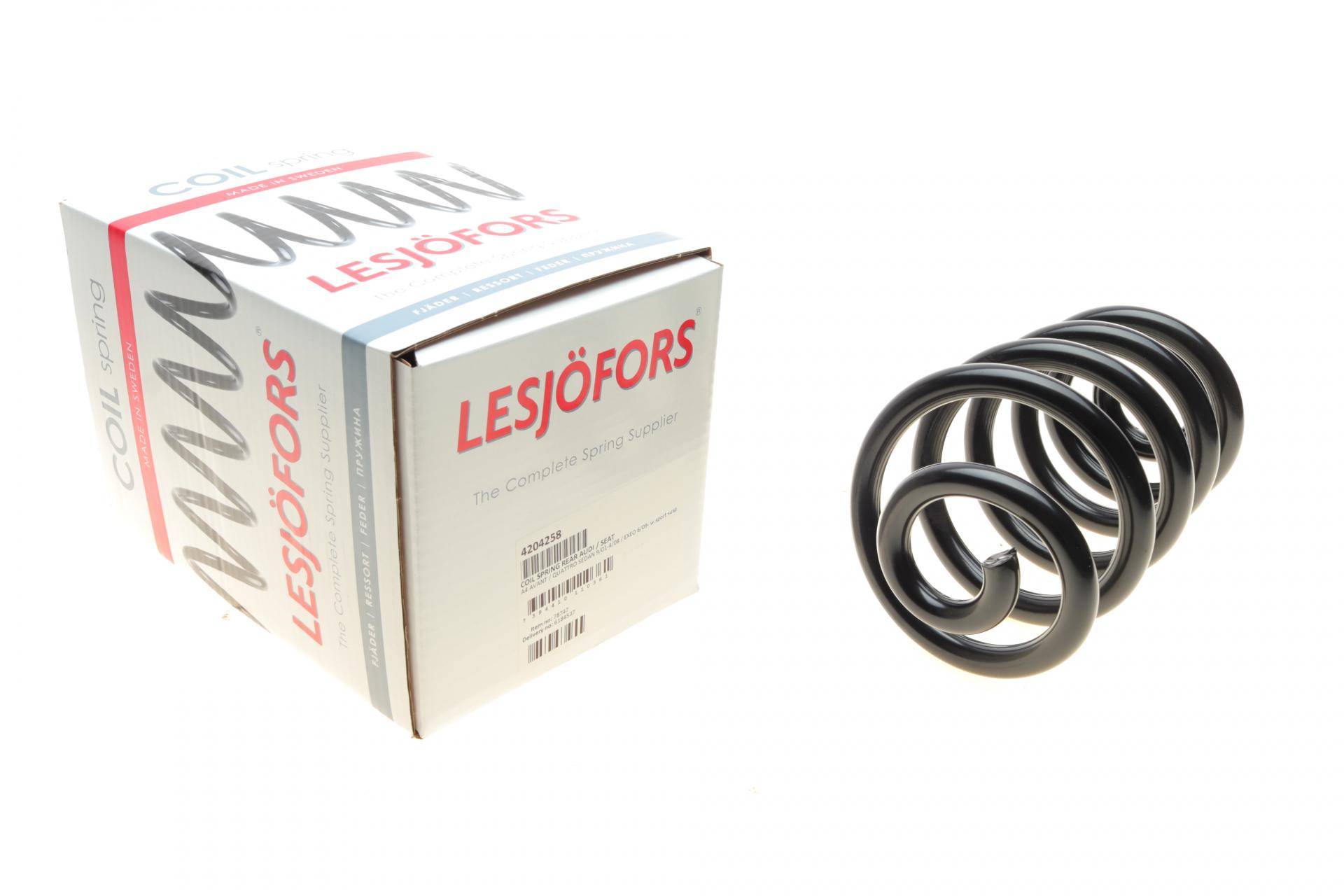 Пружина (задня) Audi A4 1.8T/1.9-2.7TDI/2.0-3.0 01-08 (седан/унив)(со спорт.х.ч) (ос:Incl.S-line)